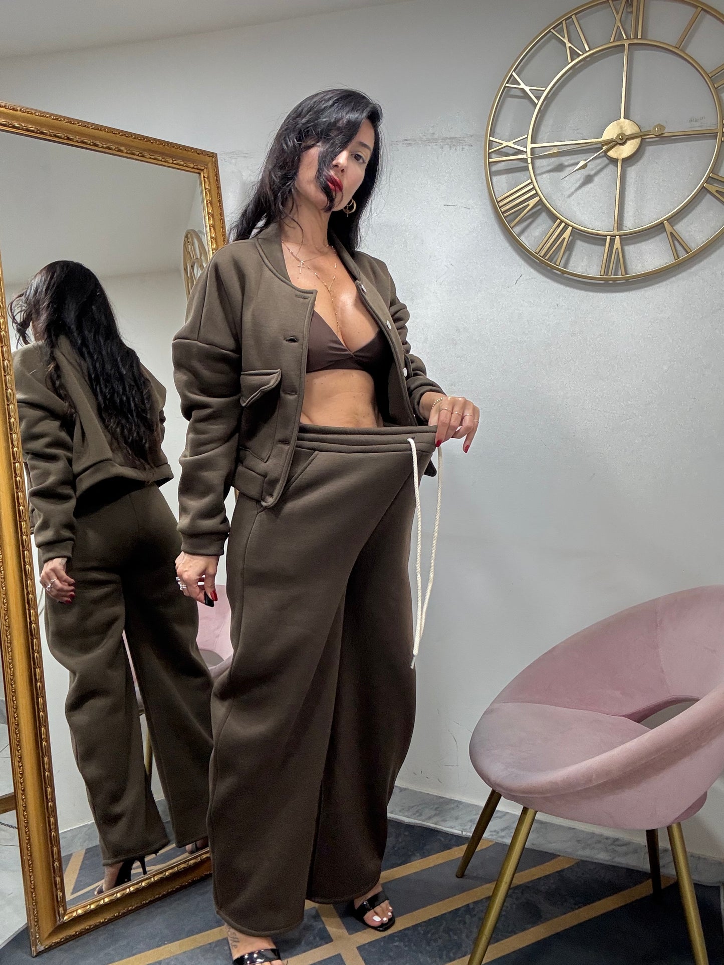 Coord felpa college tasconi 753