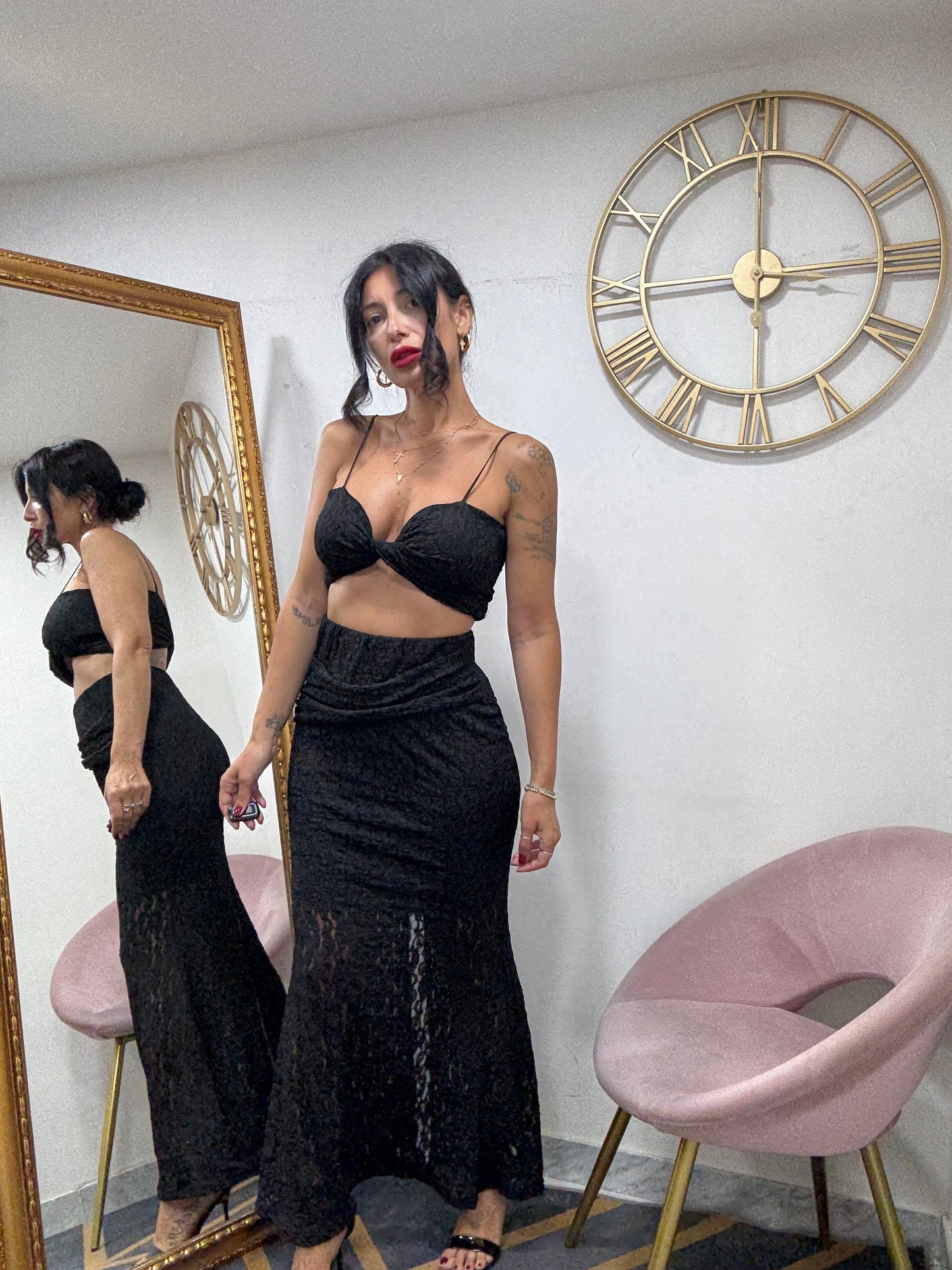 Coordinato pizzo 905
