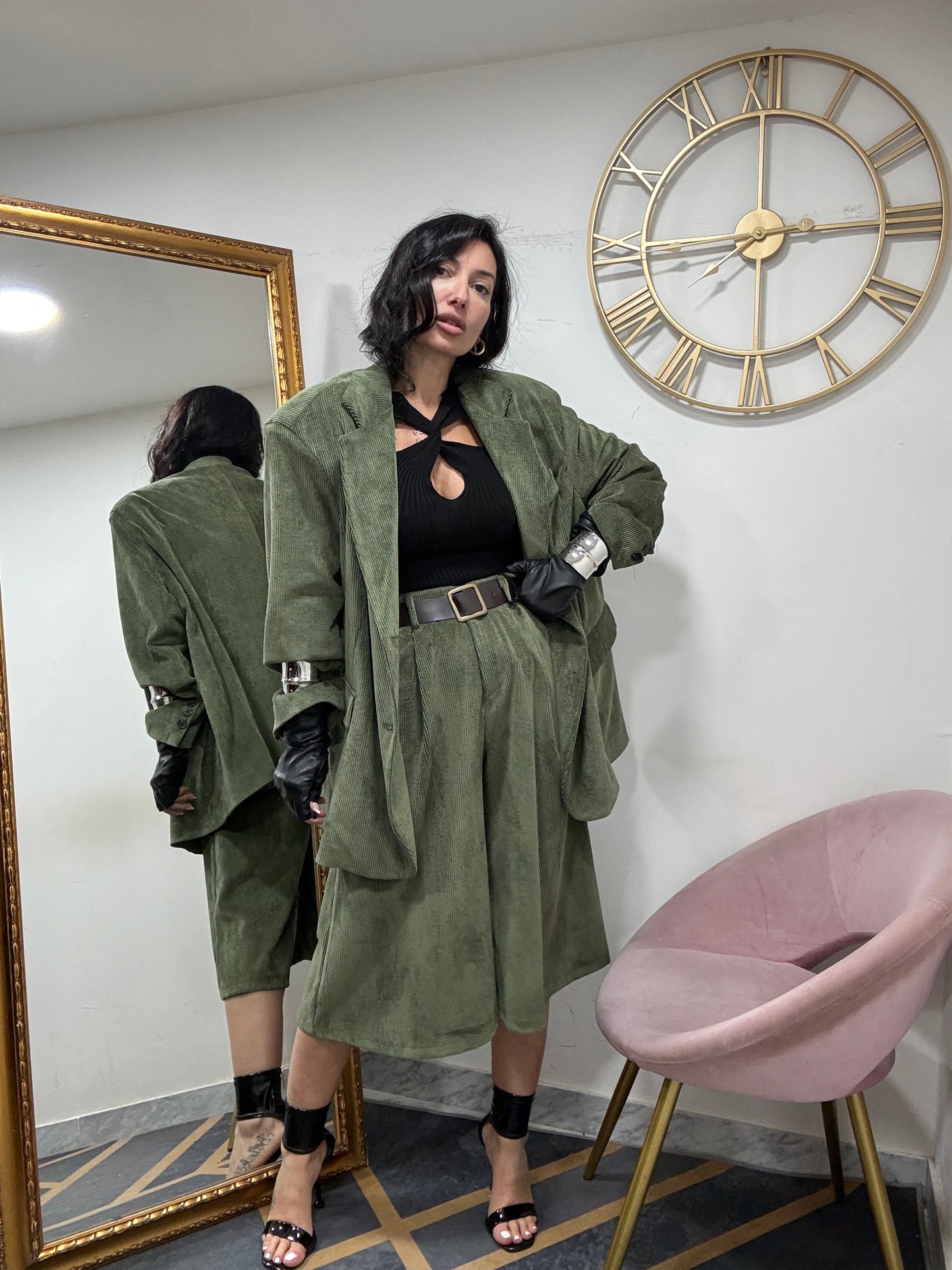 Giacca velluto costine C03