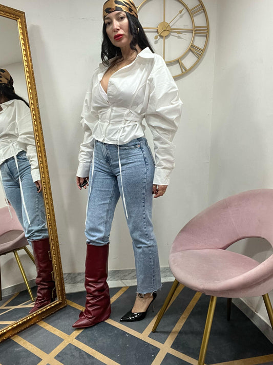 Jeans gamba diritta
