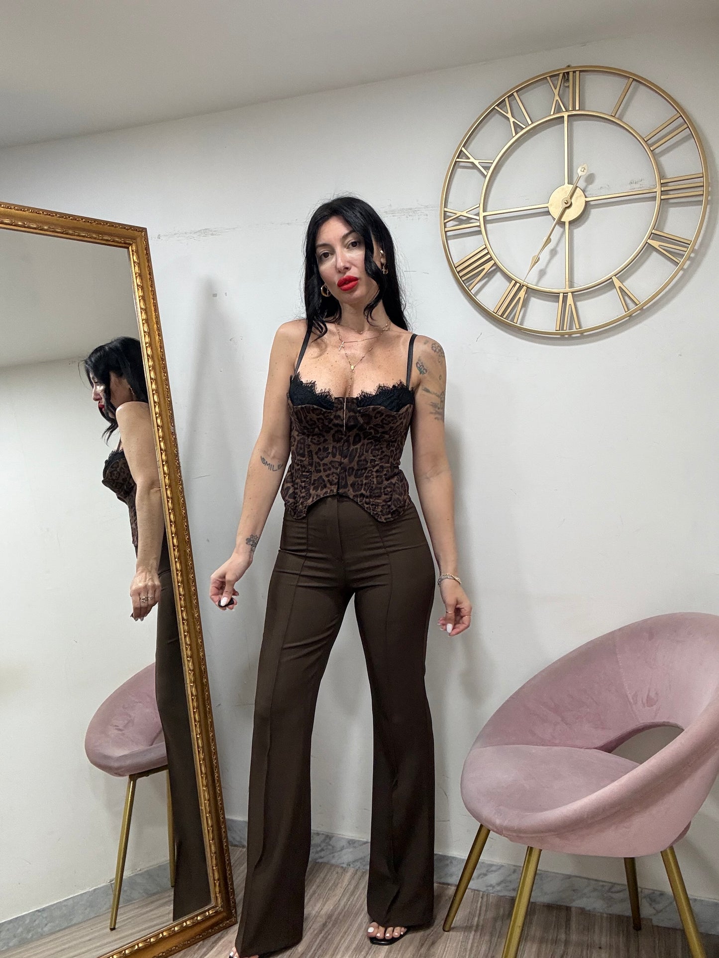 Pantalone zampa classic 11627