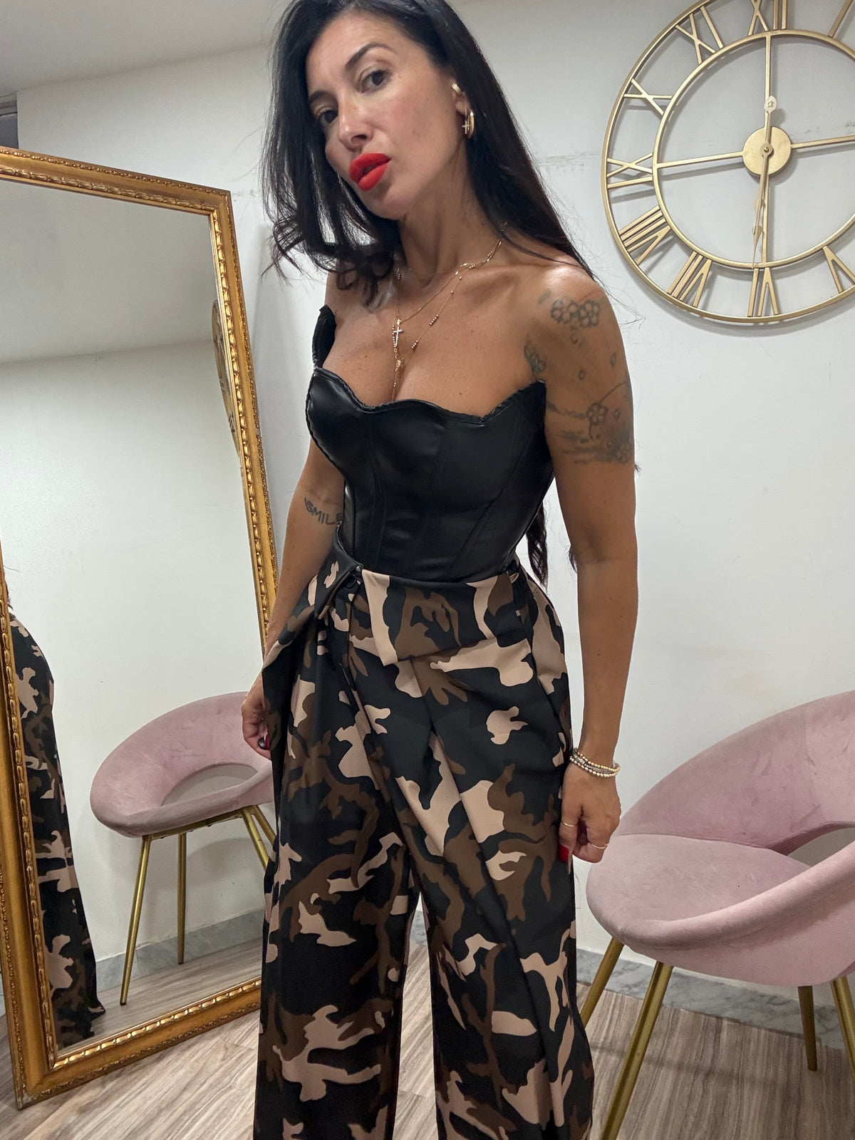 Corsetto ecopelle 9173
