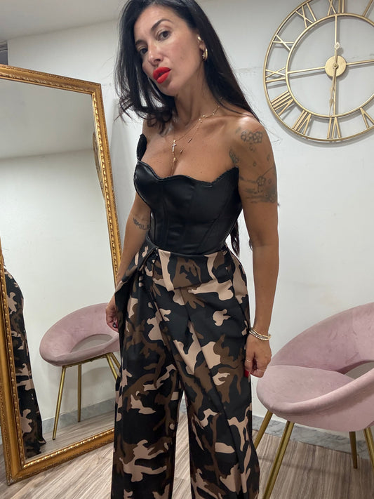 Corsetto ecopelle 9173