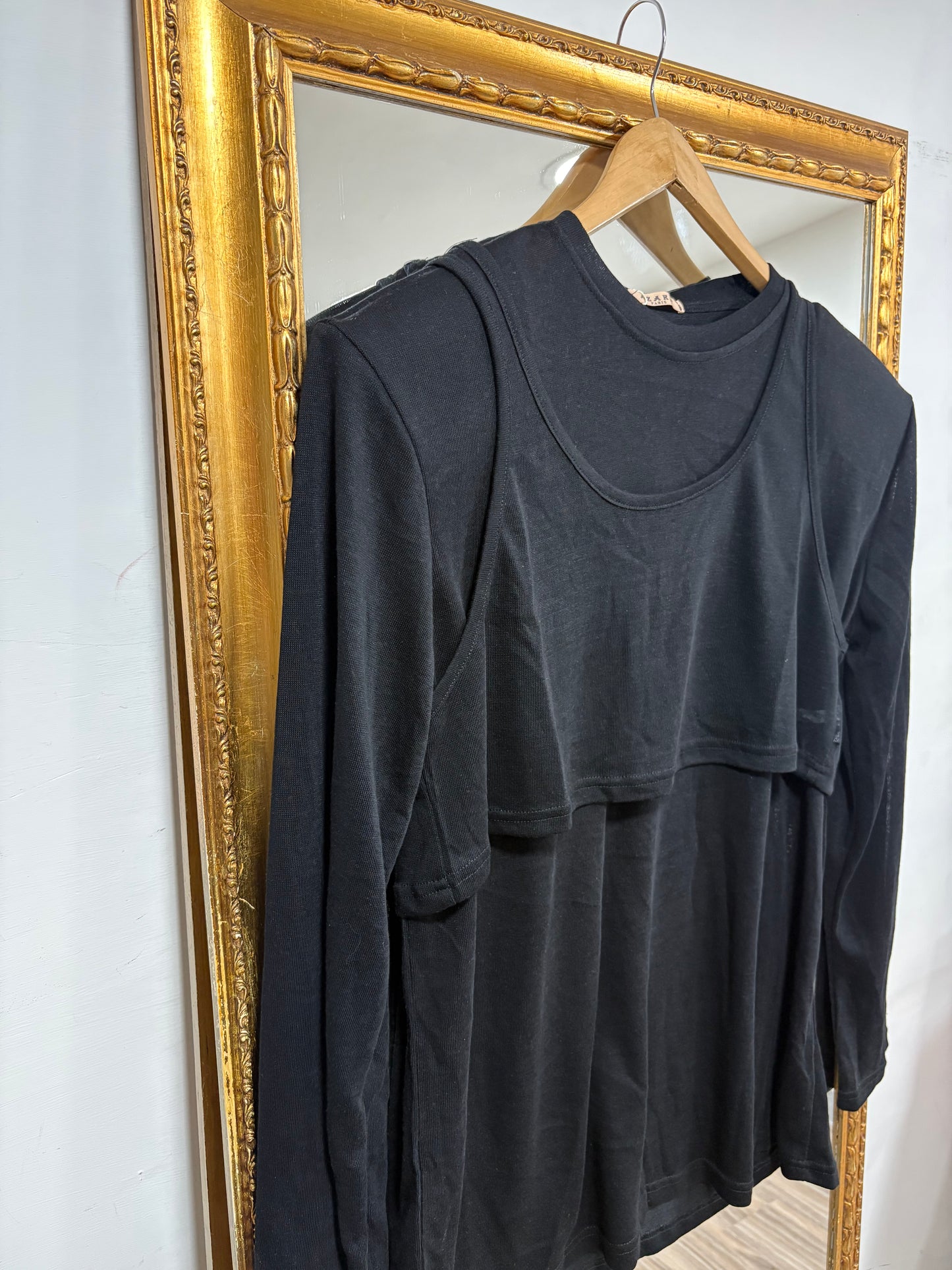Maglia exstralight con canotta crop 52722