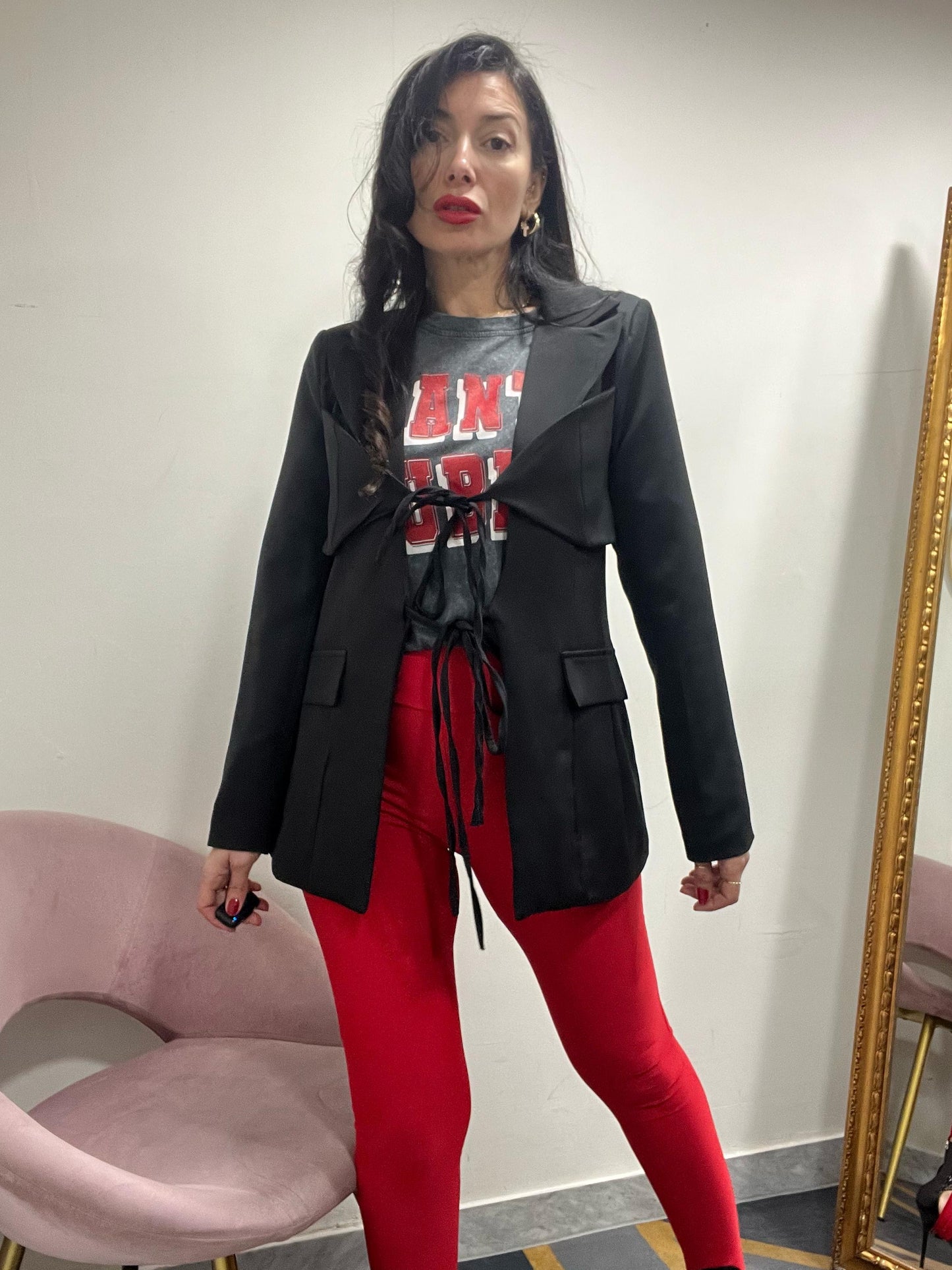Giacca con laccio