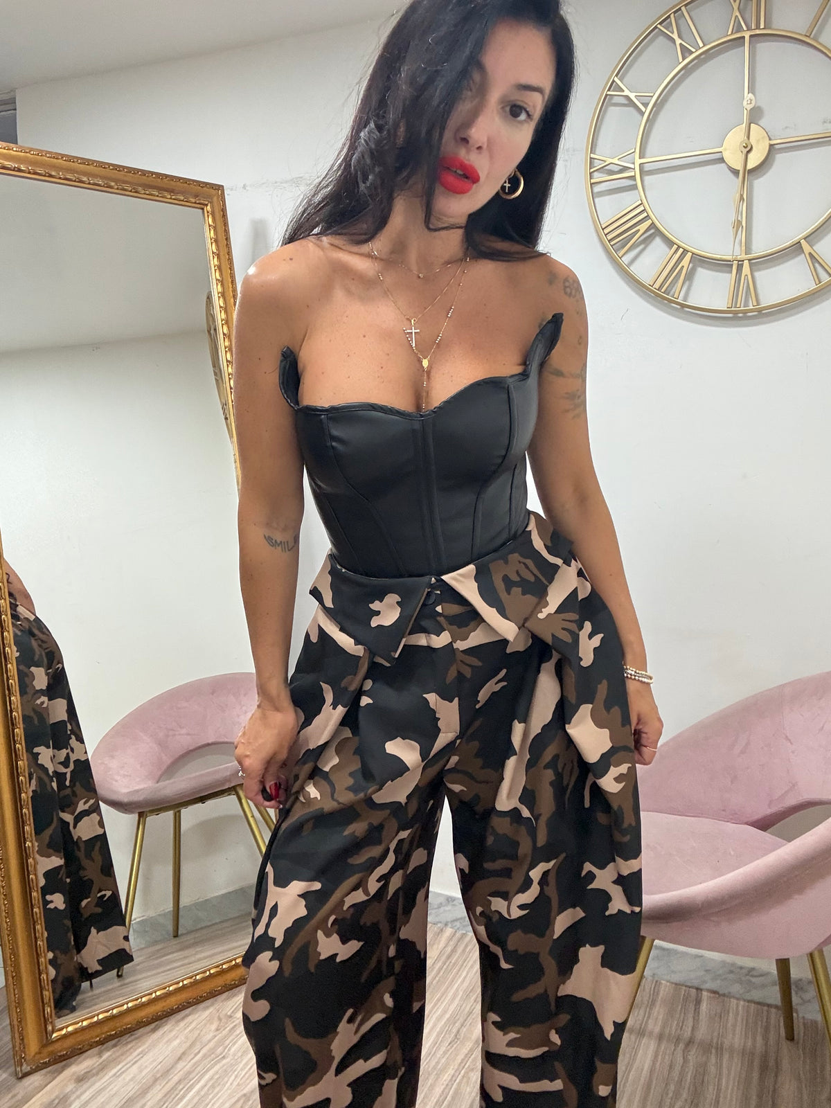 Corsetto ecopelle 9173