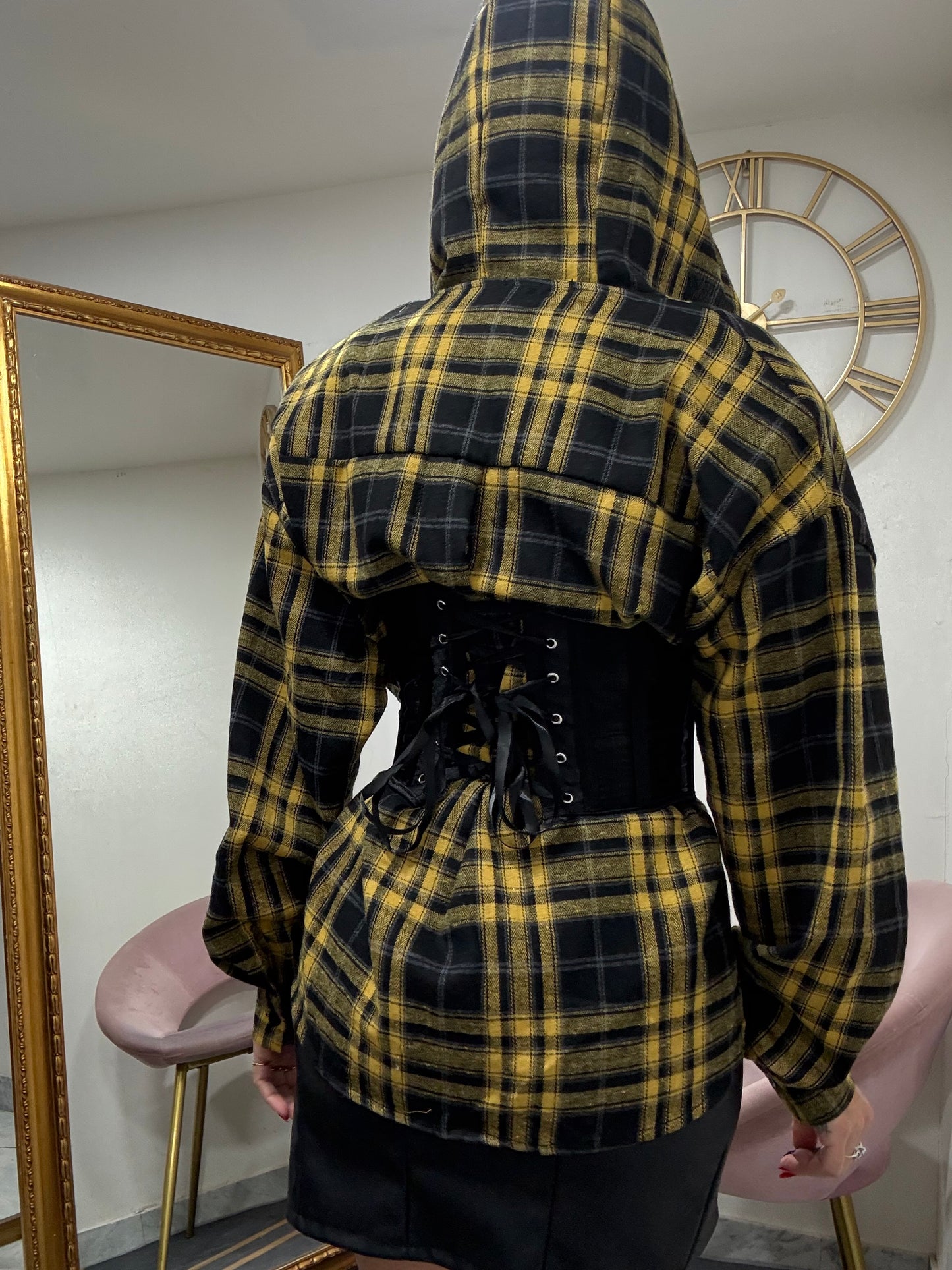 Camicione spalline cappuccio 736