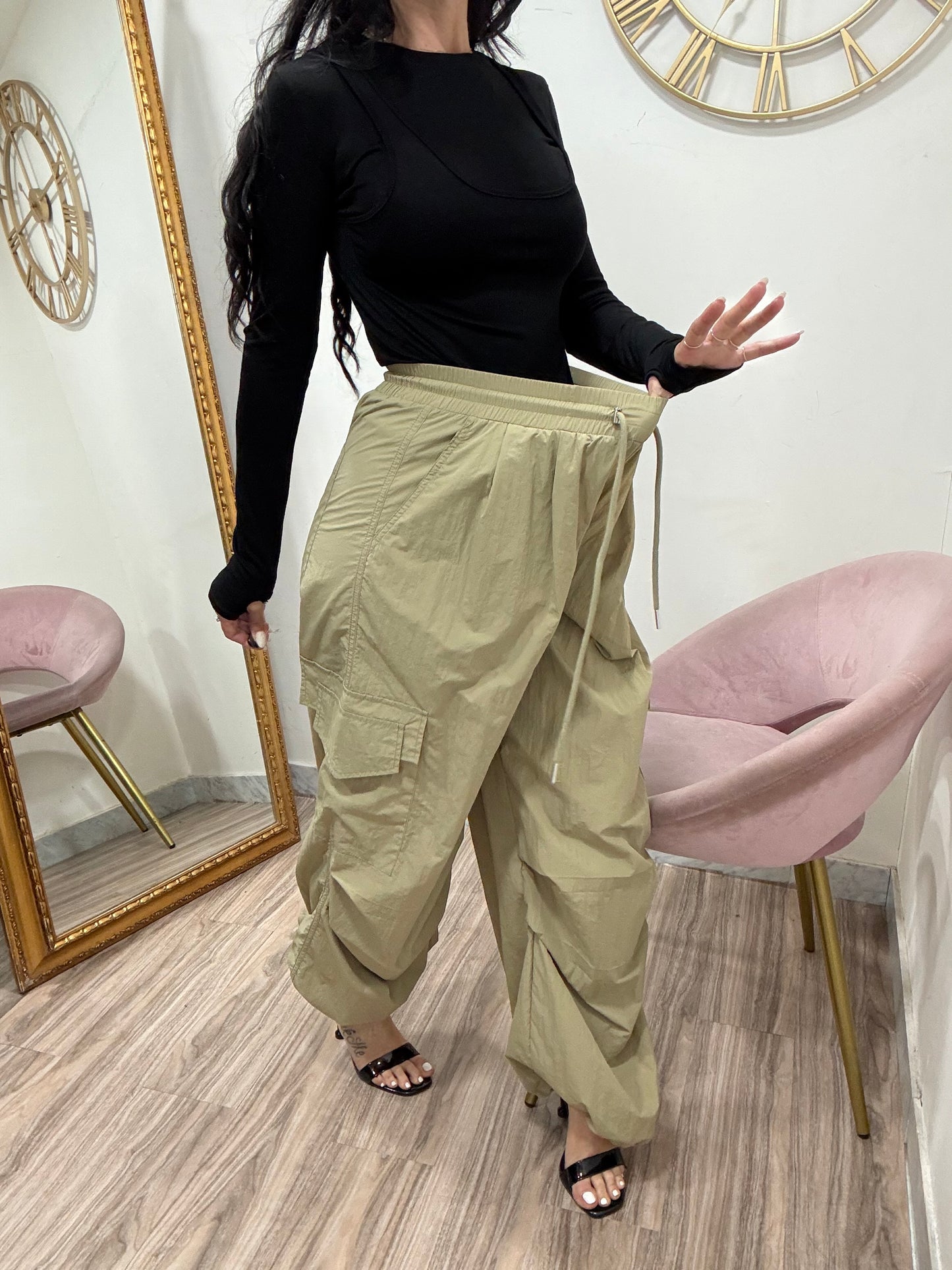 Pantalone Parachute cargo 80357