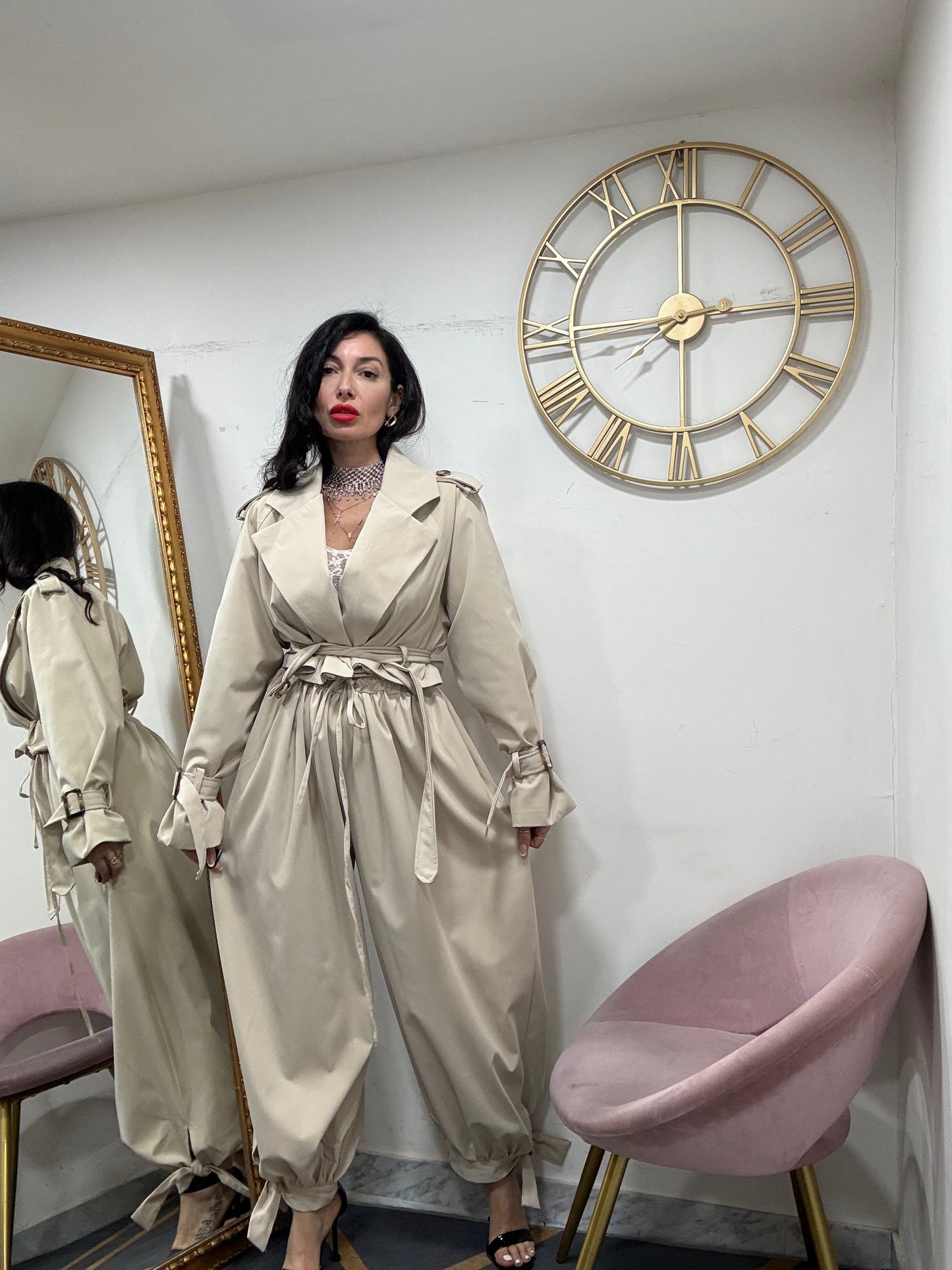 Trench crop cinta 517