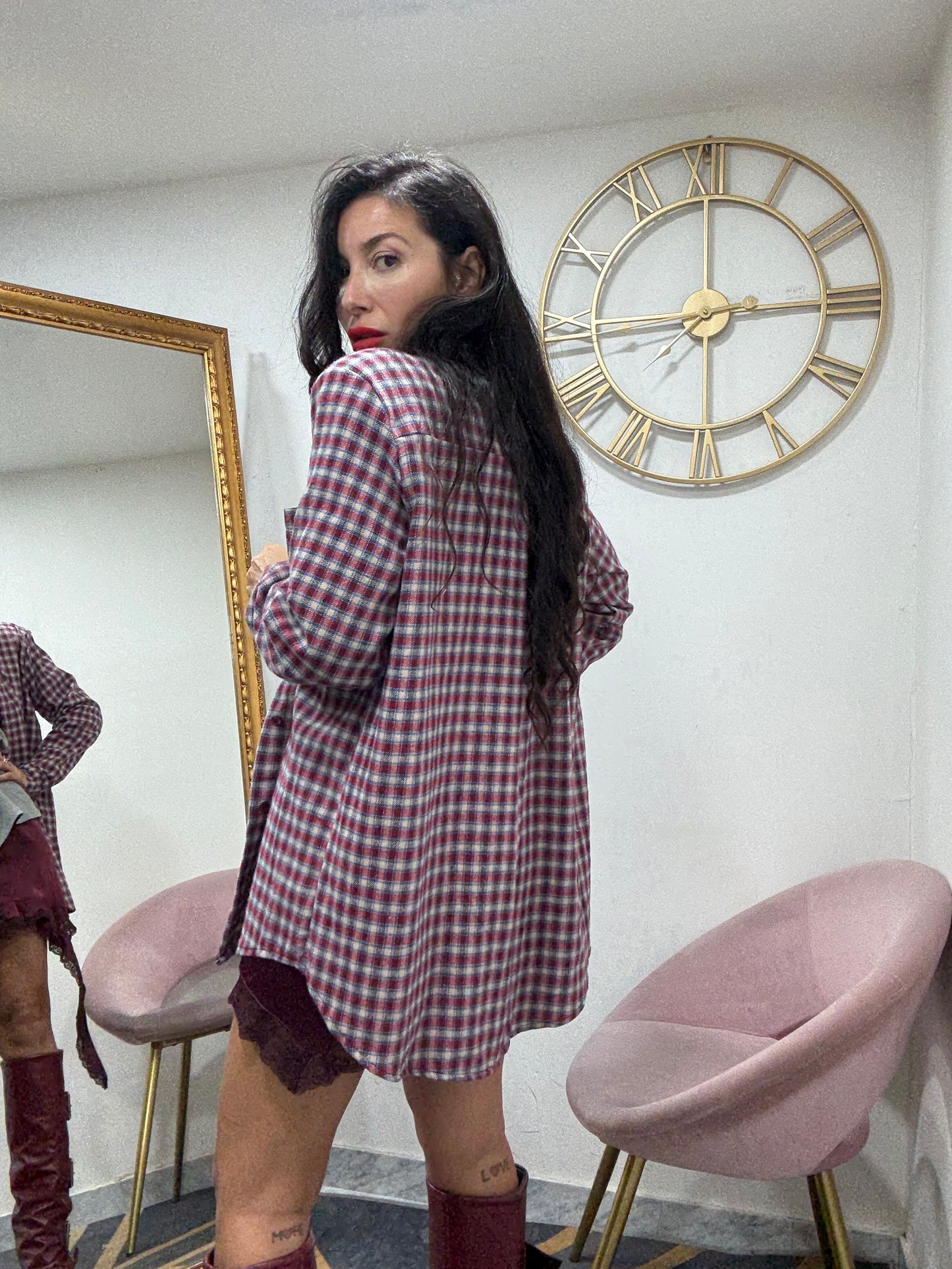 Camicia spalline panno 762