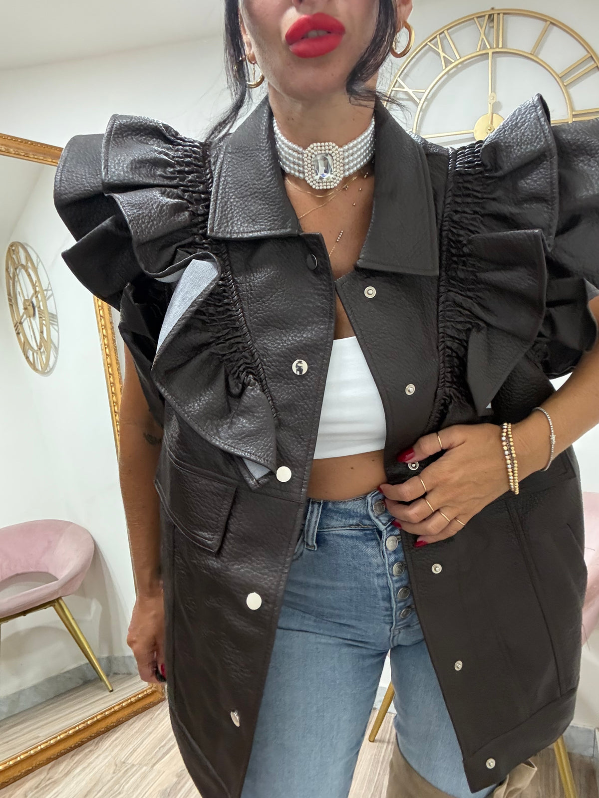 Gilet eco rousce 80711