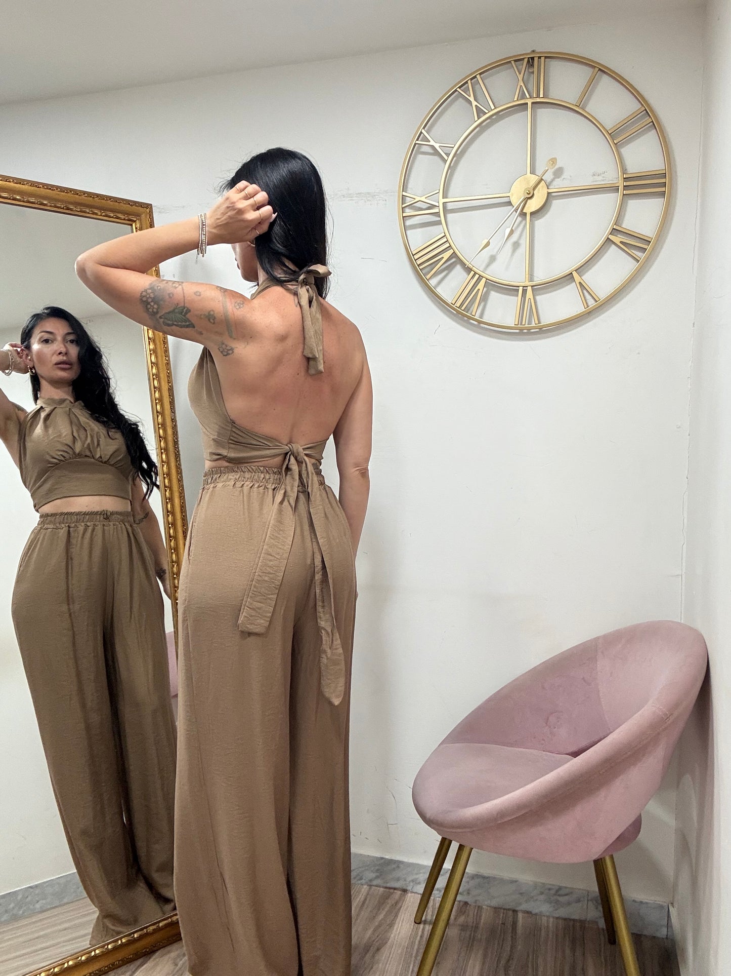 Coordinato lino  15910