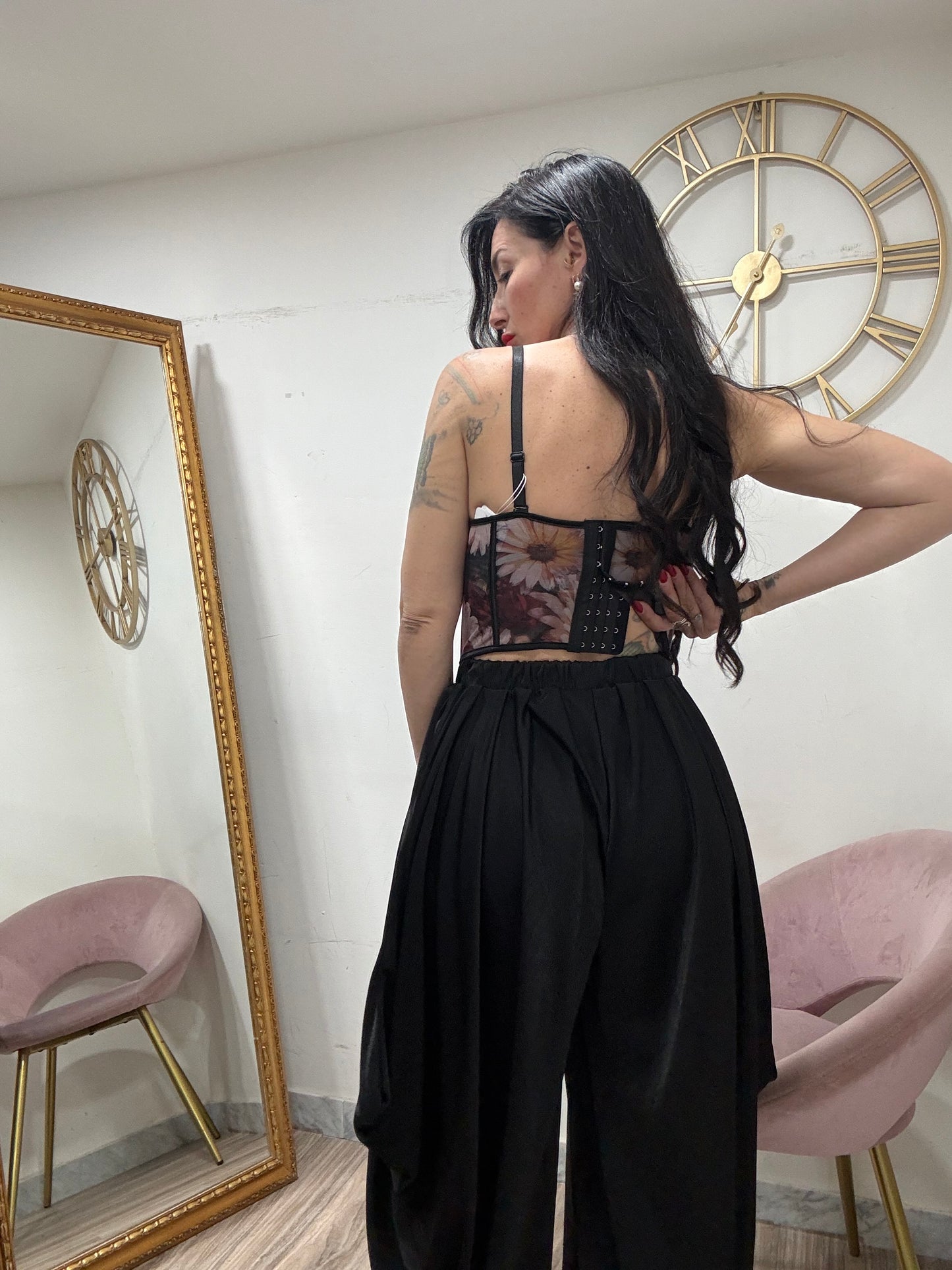 Corsetto fiori 2639