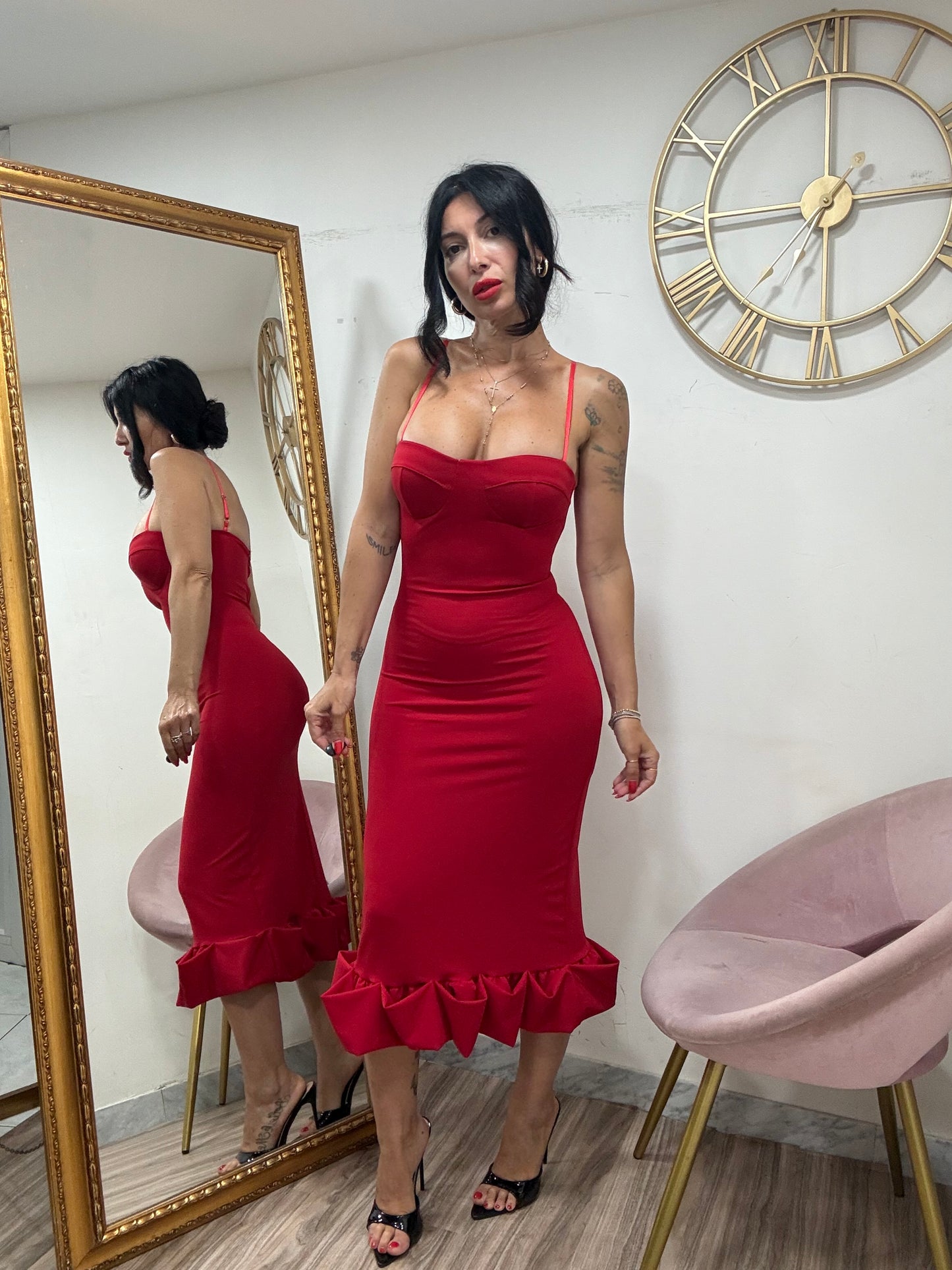 Dress tubino balza 2371