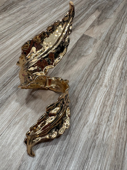 Bracciale rigido foglia