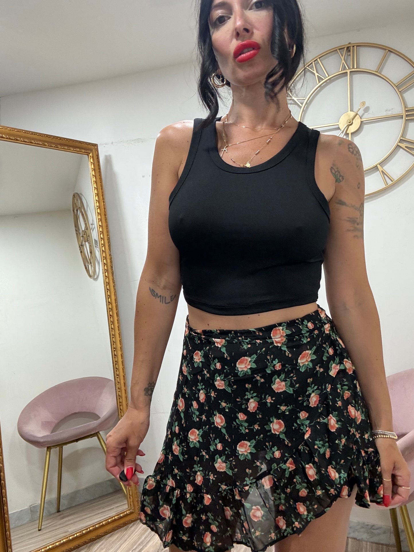 Canotta crop costine 24453