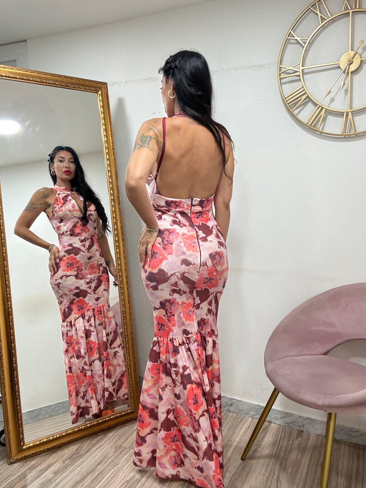 Dress fantasy balza collarino goccia 228171