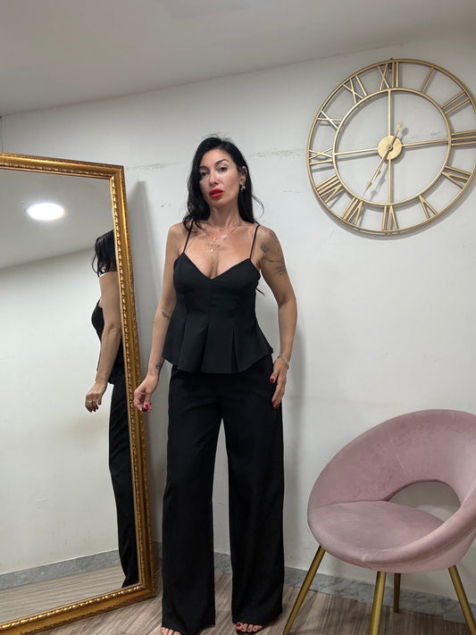 Coordinato top balze 66816