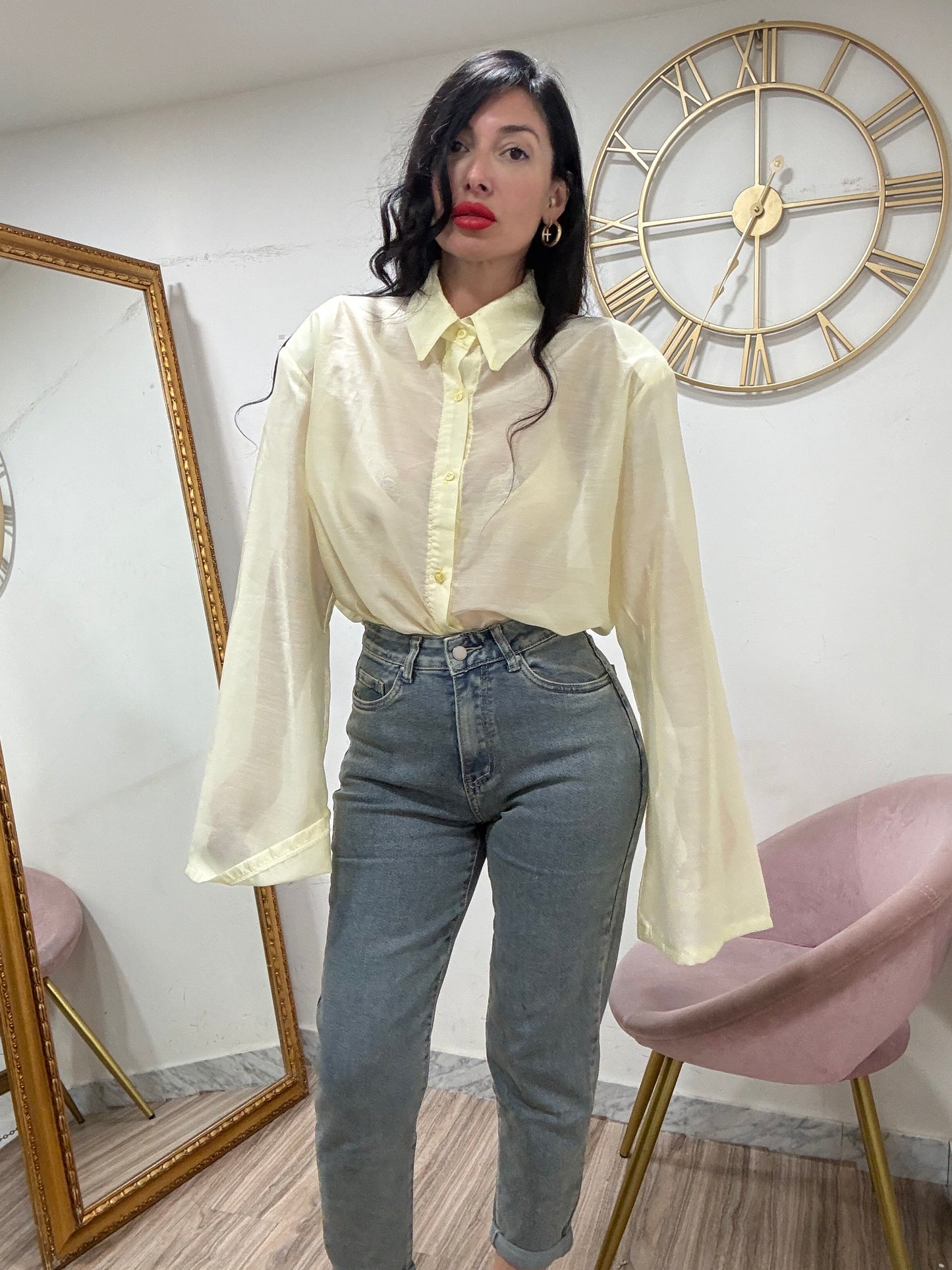 Jeans skinny sabbiato 132