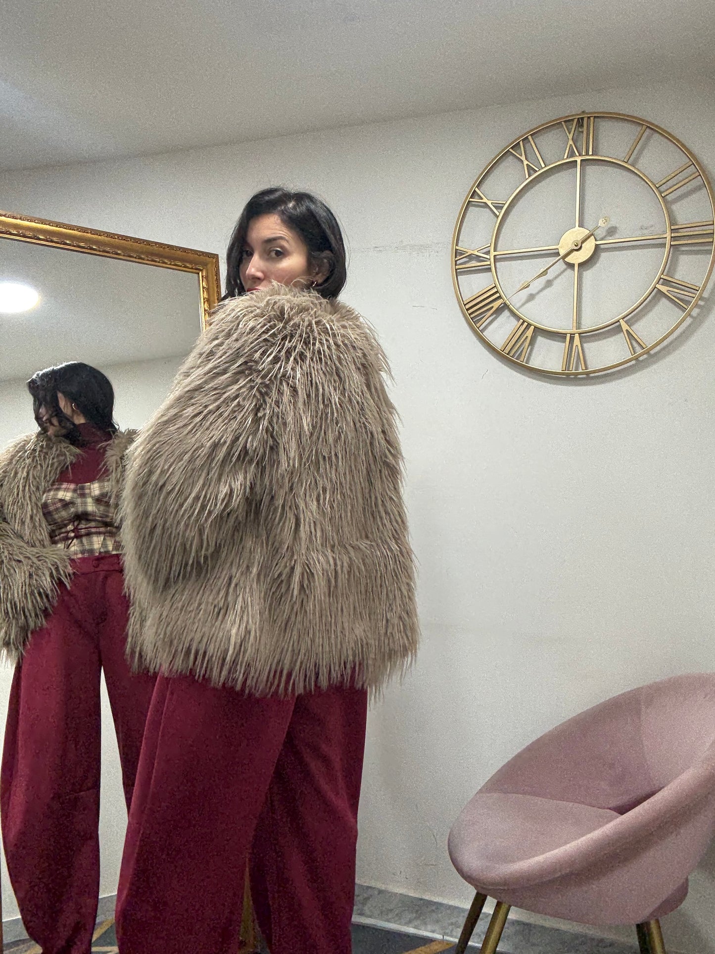 Ecofur Mongolia girocollo