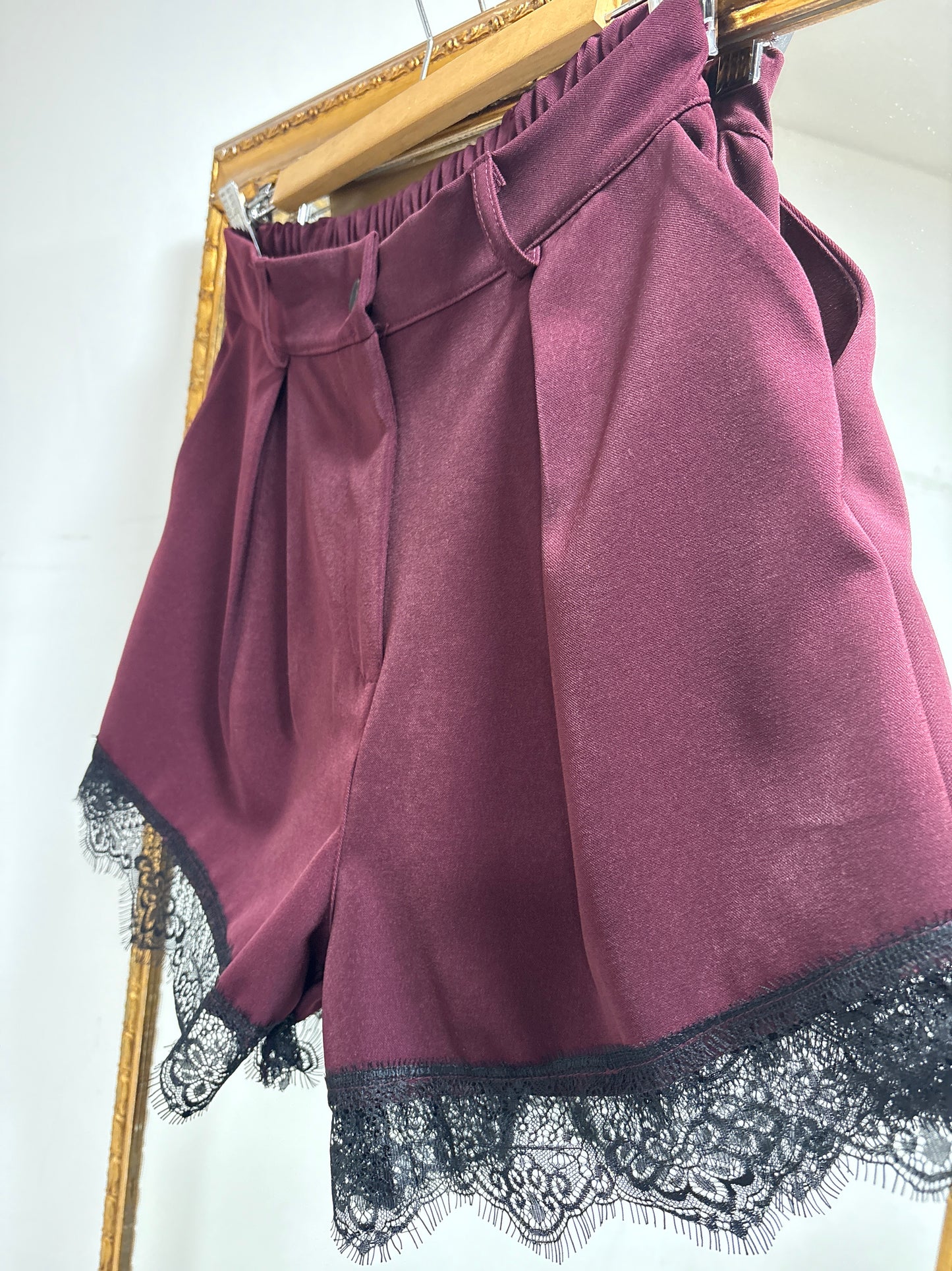 Short bordi merletto 380