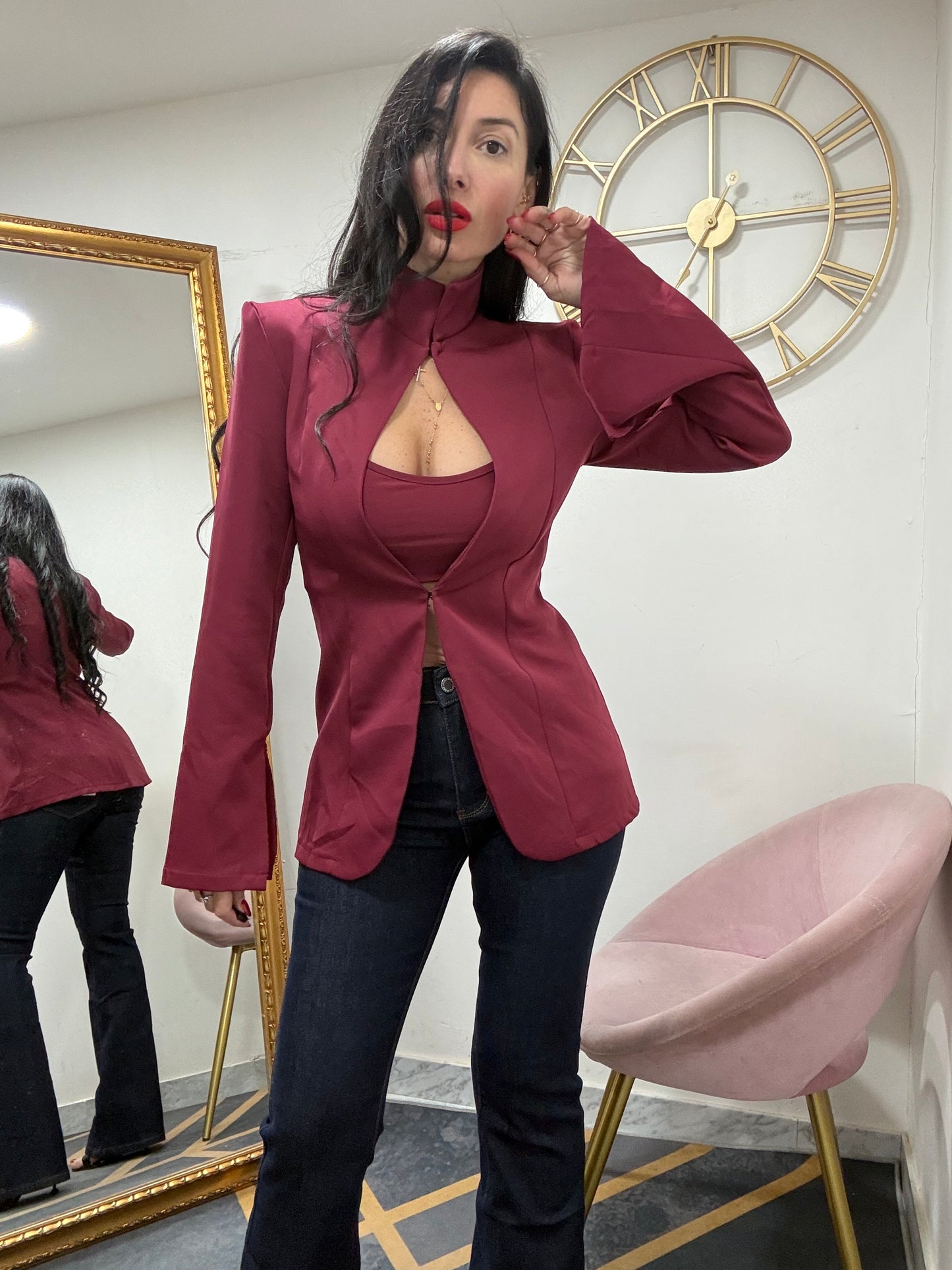 Giacca coreana goccia 2281
