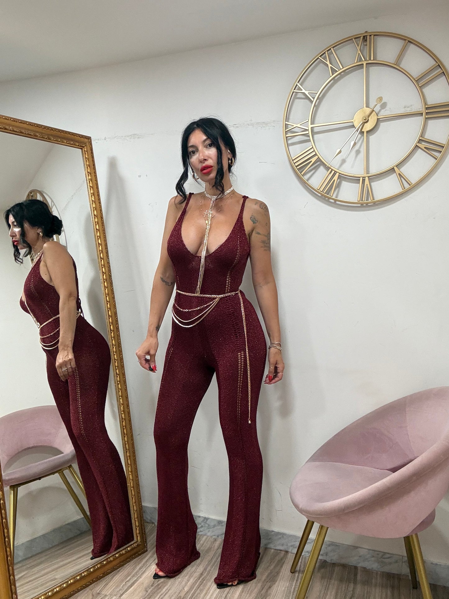 Jumpsuit filo lurex 990
