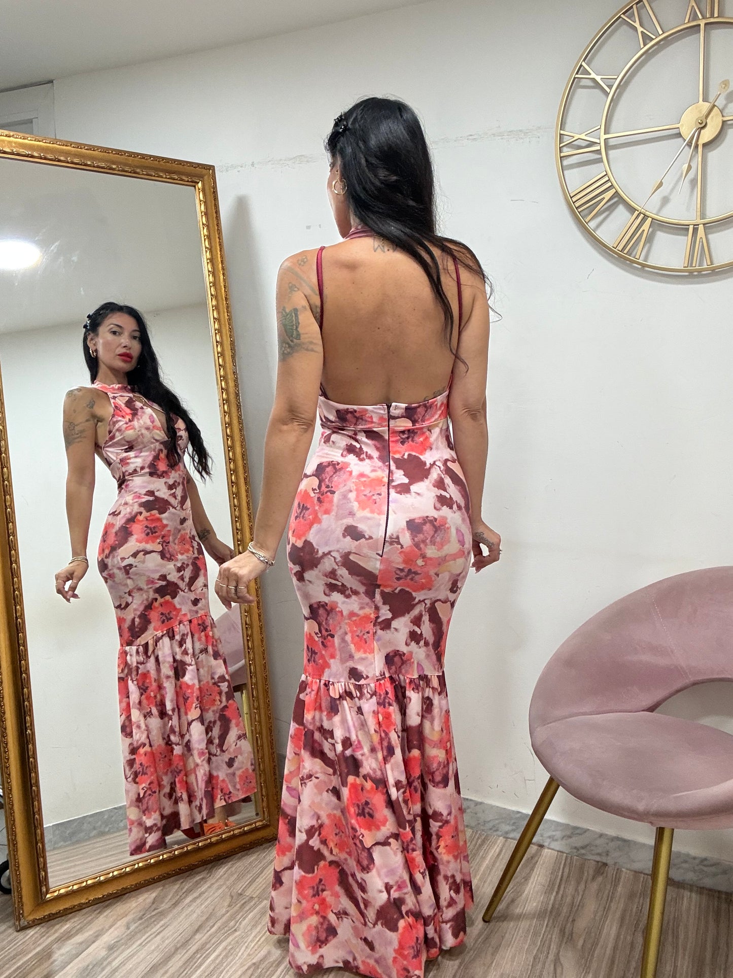 Dress fantasy balza collarino goccia 228171