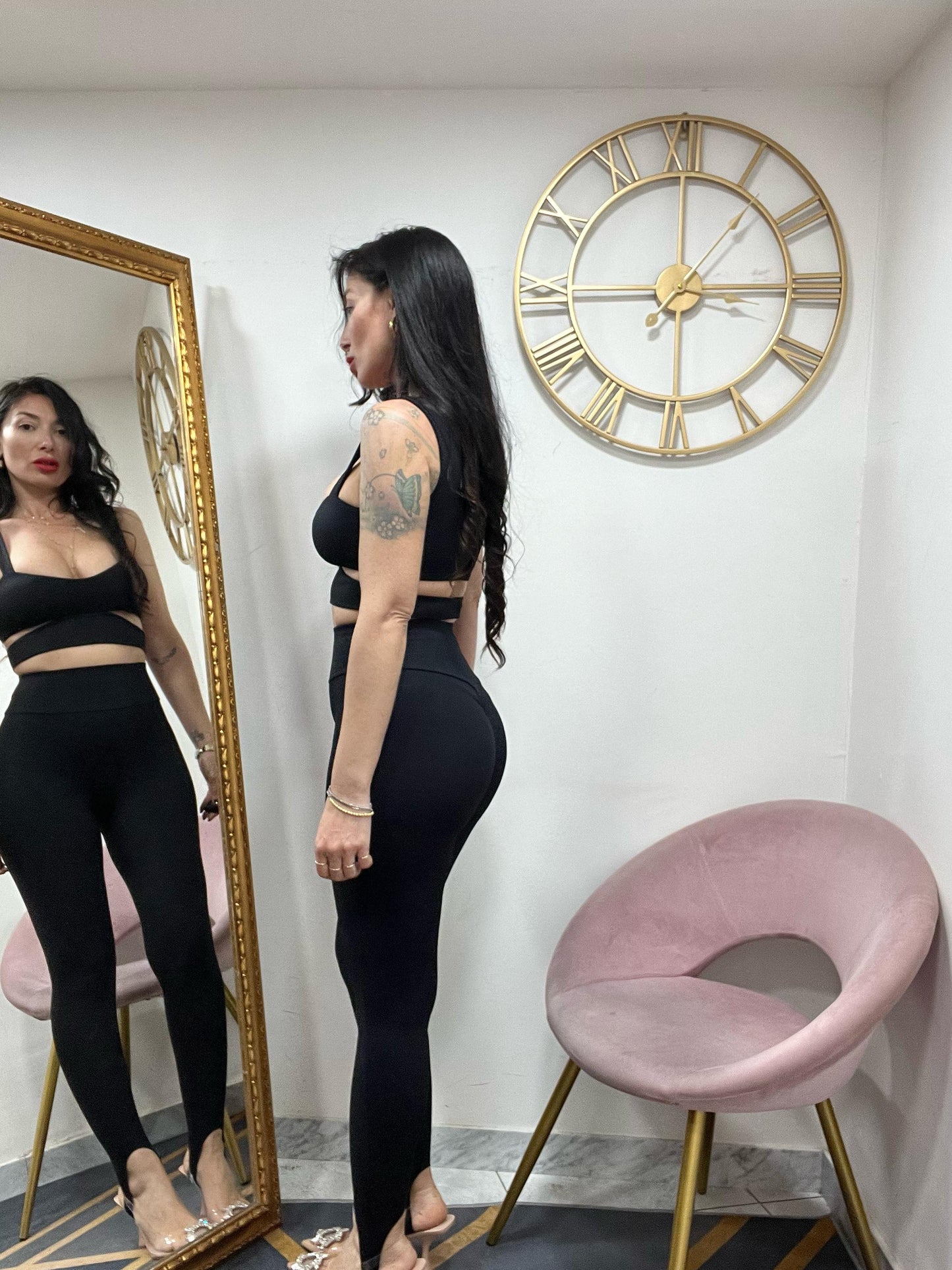 Coordinato sexy gym 741