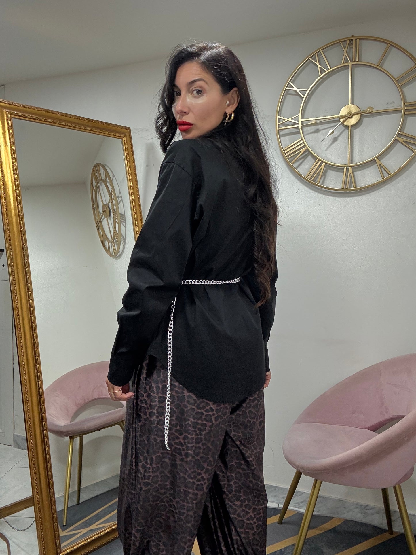 Camicia intreccio seno 170