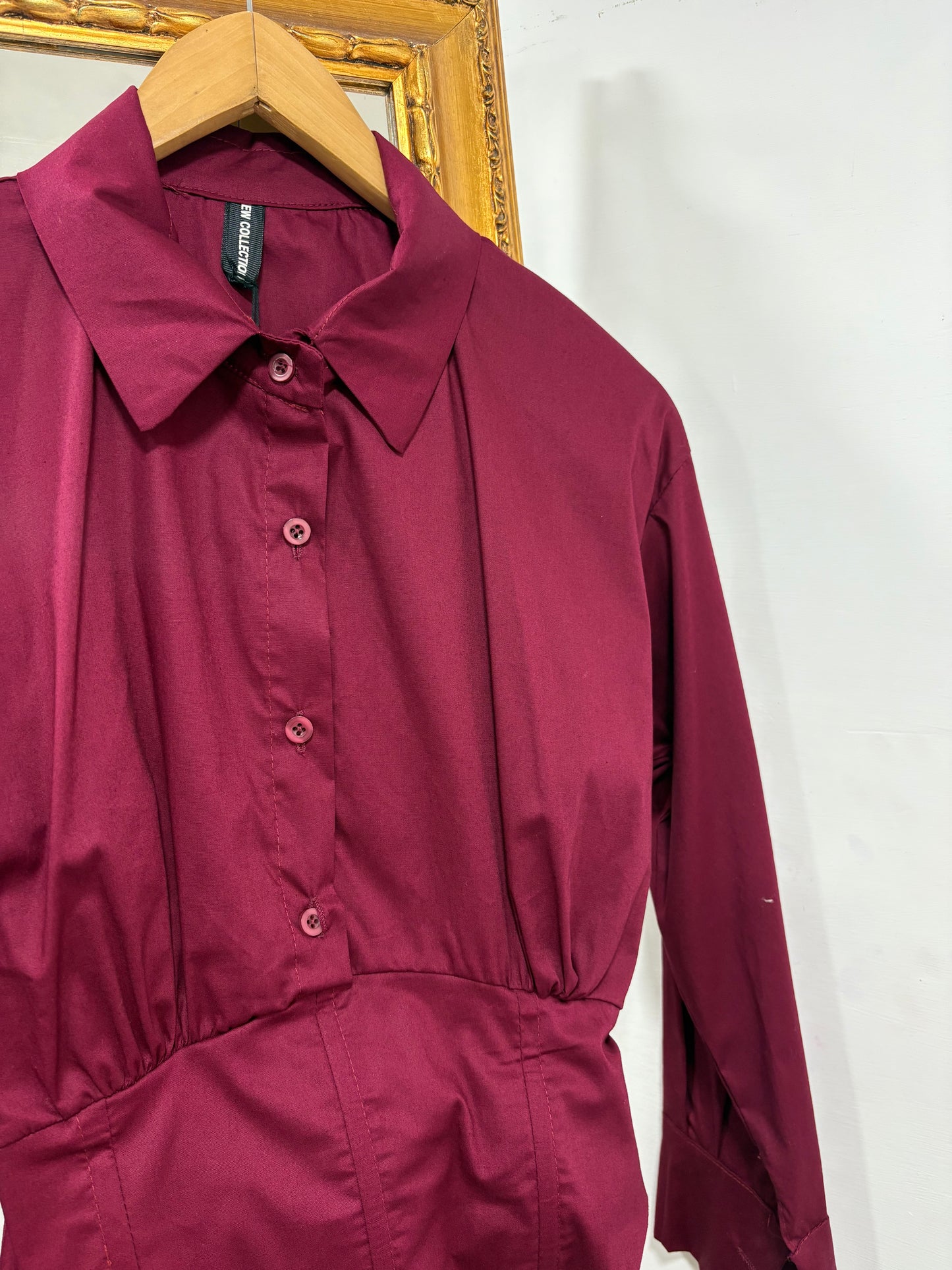 Camicia crop corpetto 246