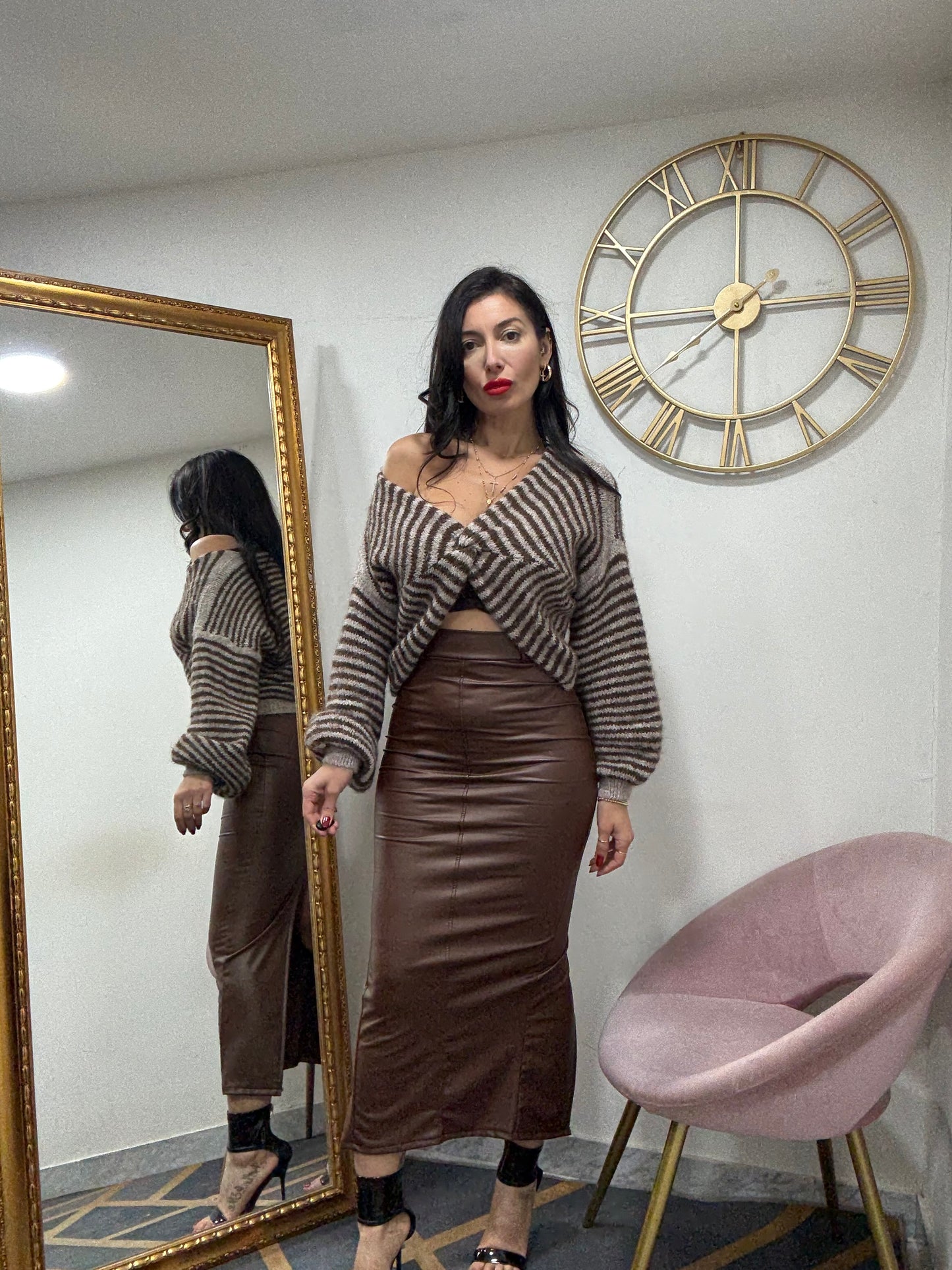 Tubino eco spacco retro