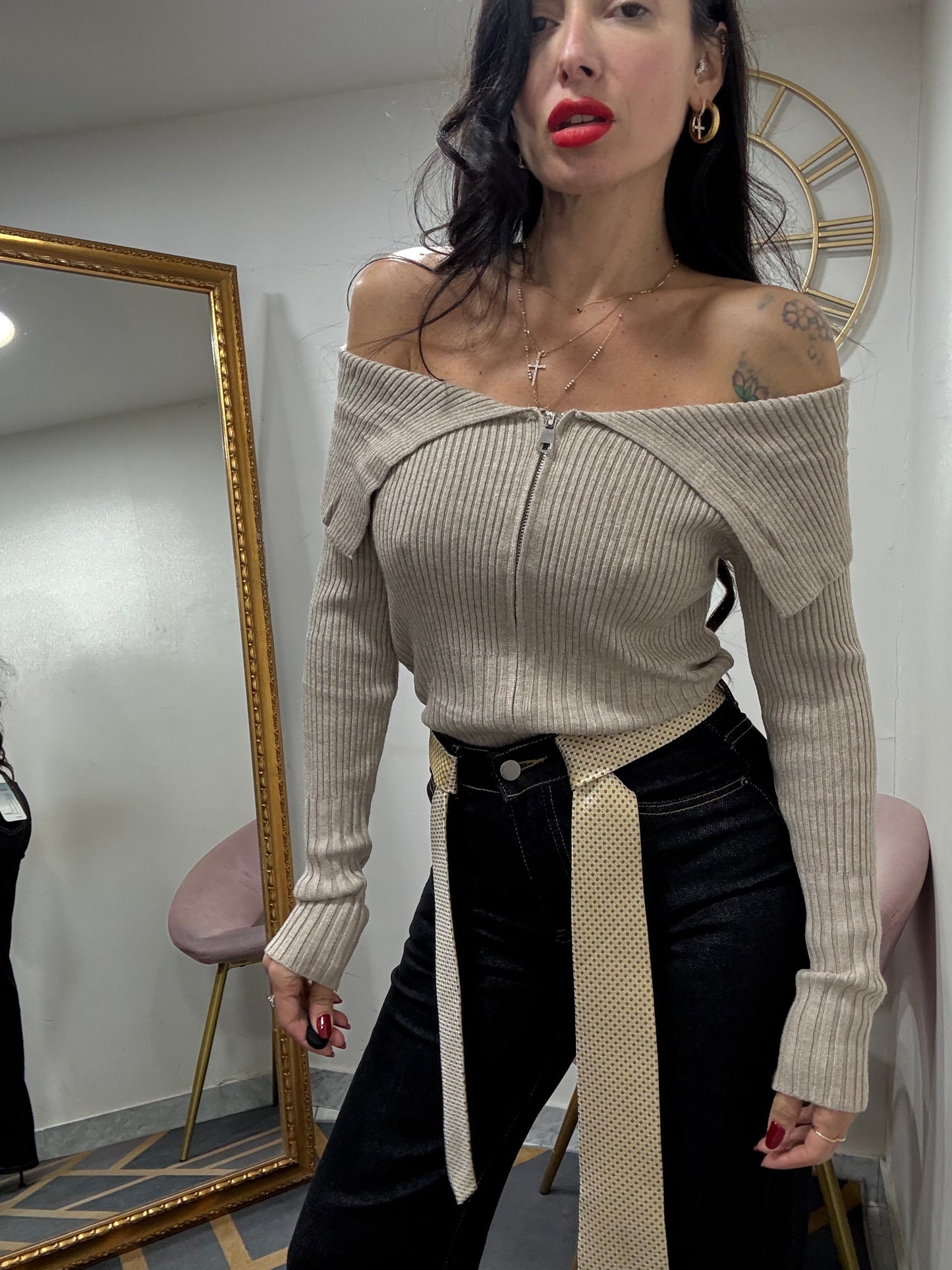 Pull zip scollo barca 282