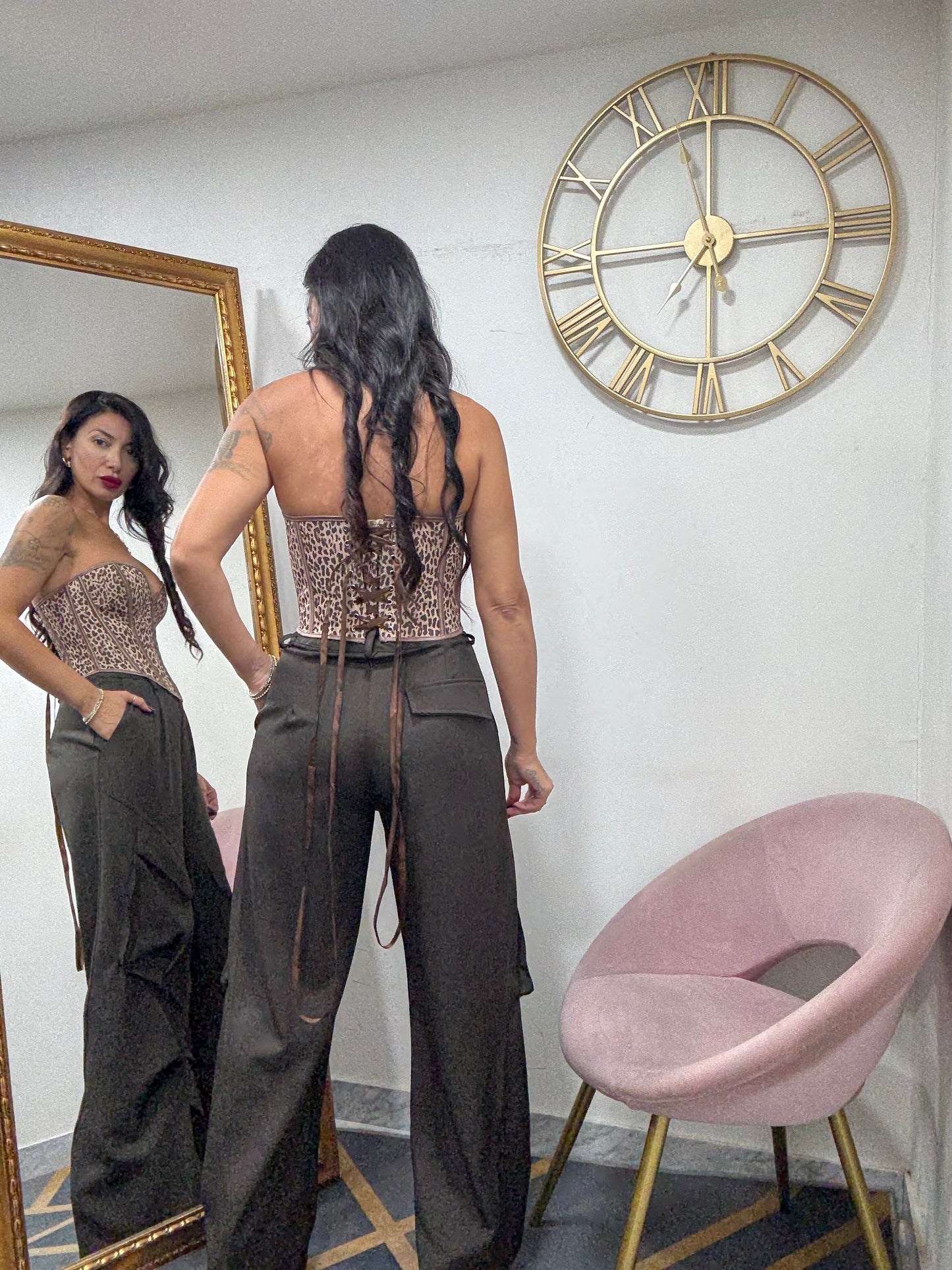 Pantalone classico cargo