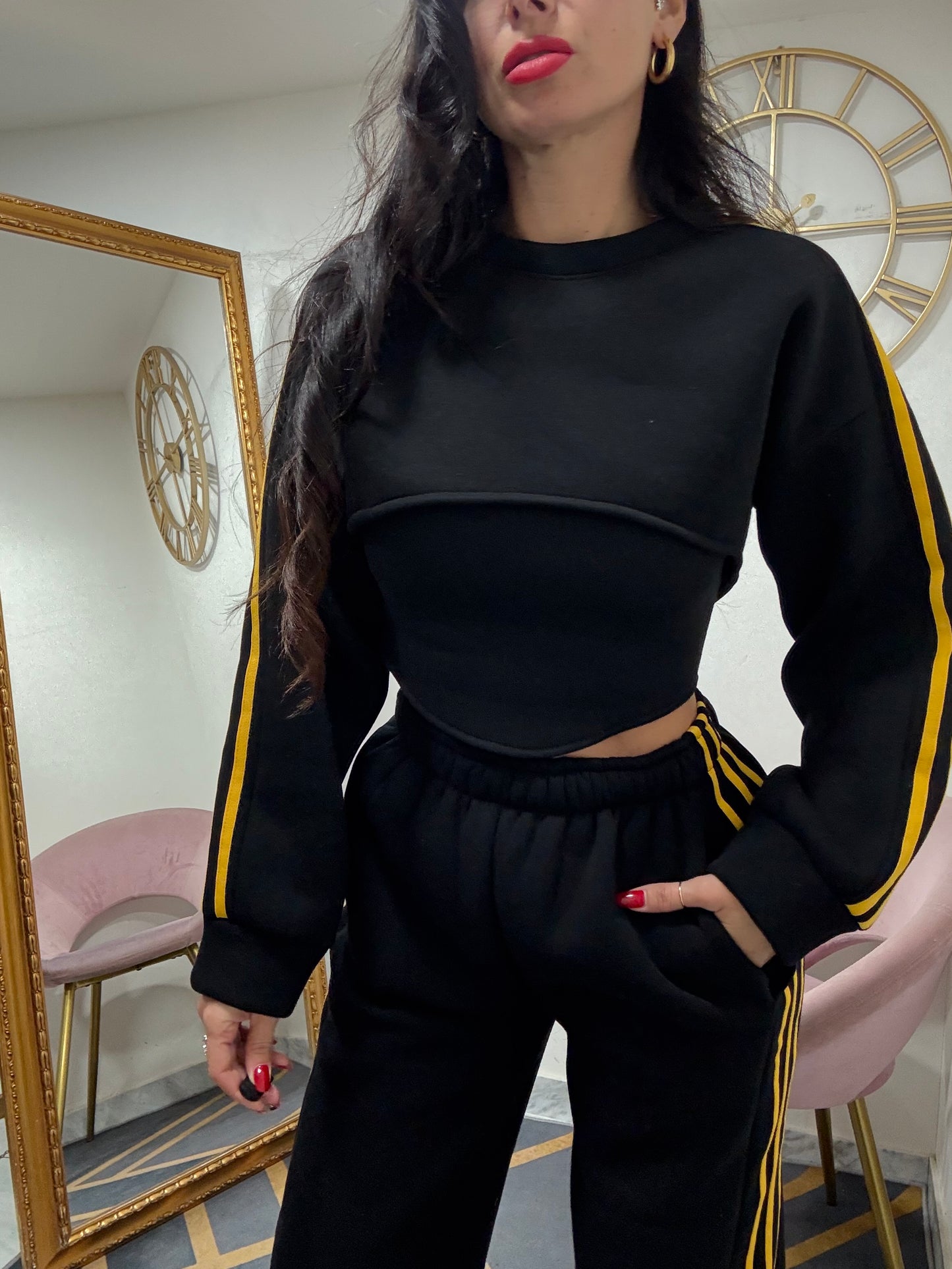 Coord felpa 3 pezzi mood adidas 643