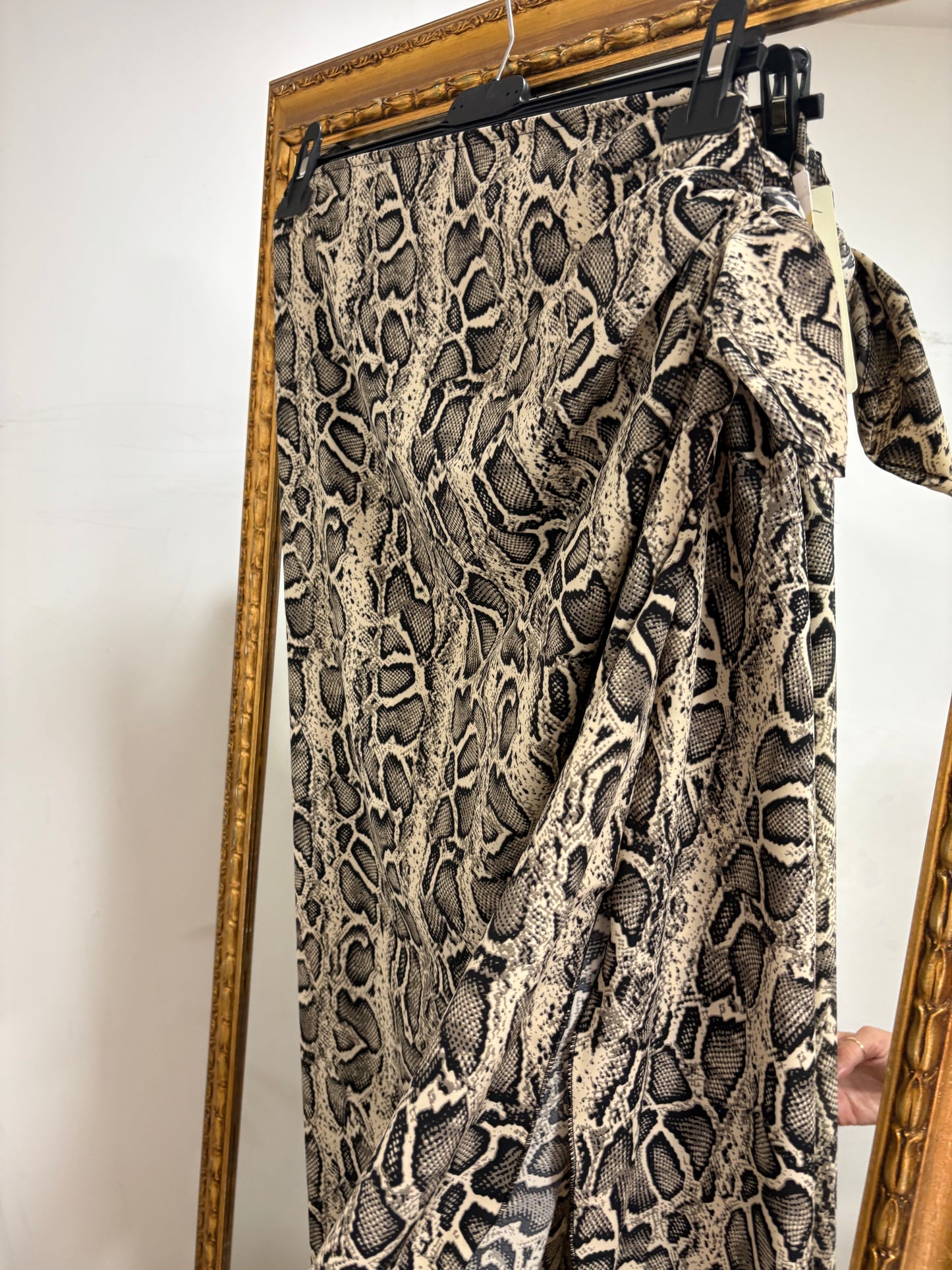 Gonna pareo nodo animalier 6171