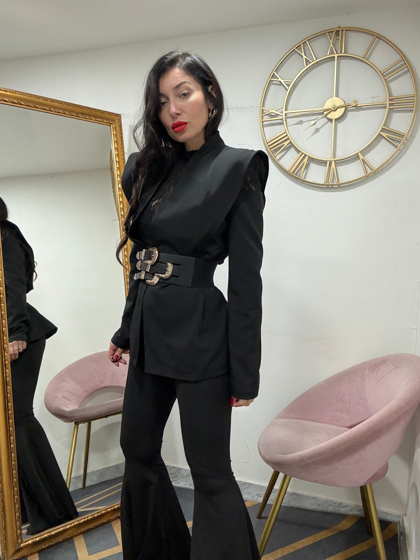 Giacca buco spalle 090