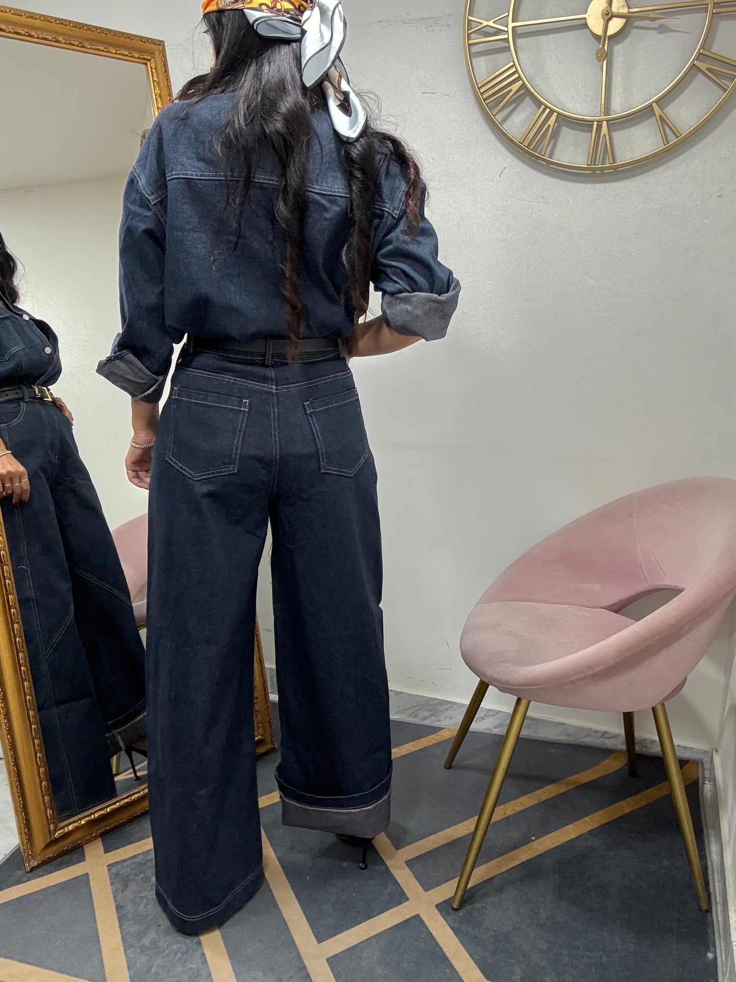 Coord Denim camicia 76-1