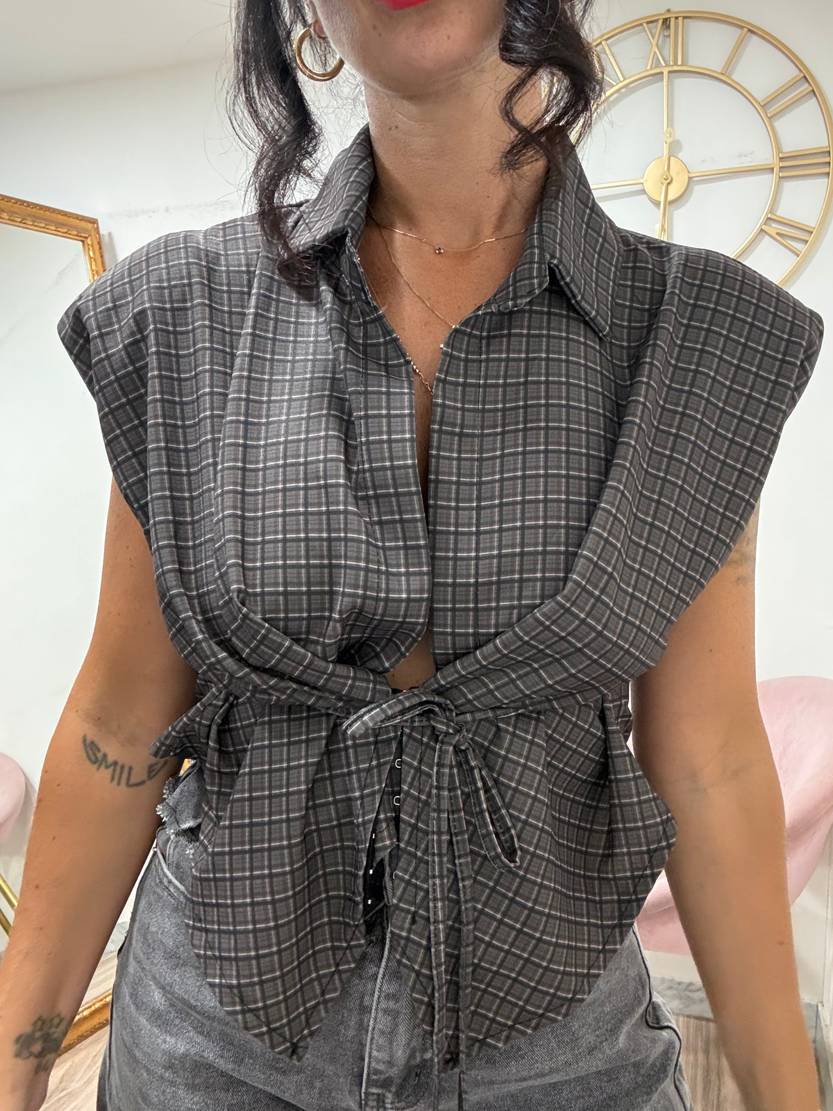 Camicia giro bustier 7922