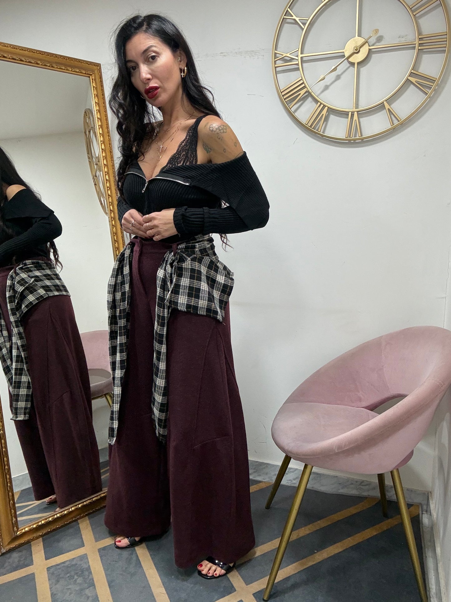 Pantalone cinta camicia 795