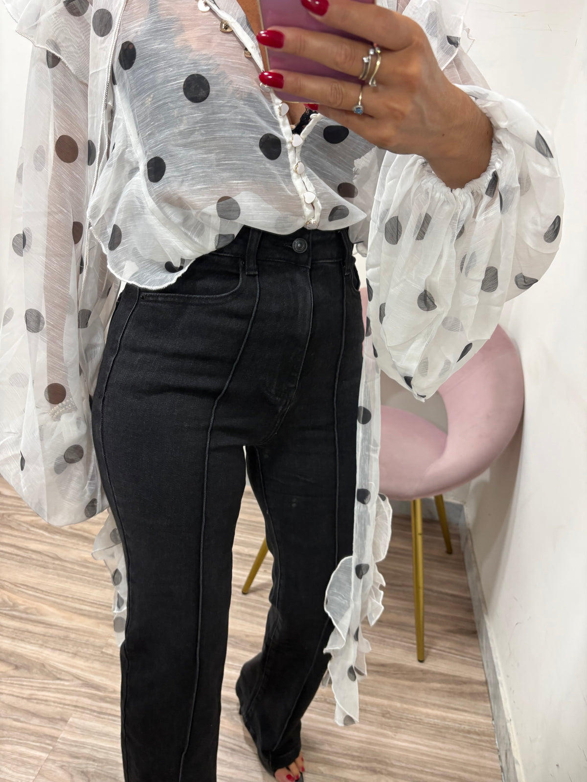 Jeans zampa riga black 317