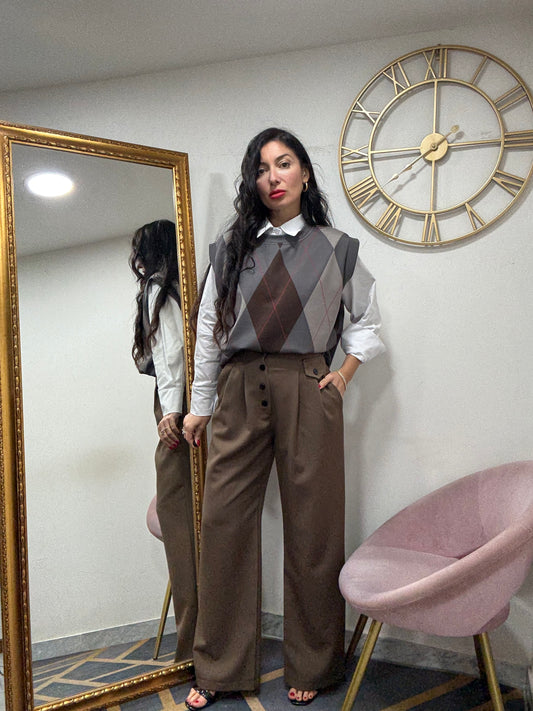 Pantalone palazzo taschino