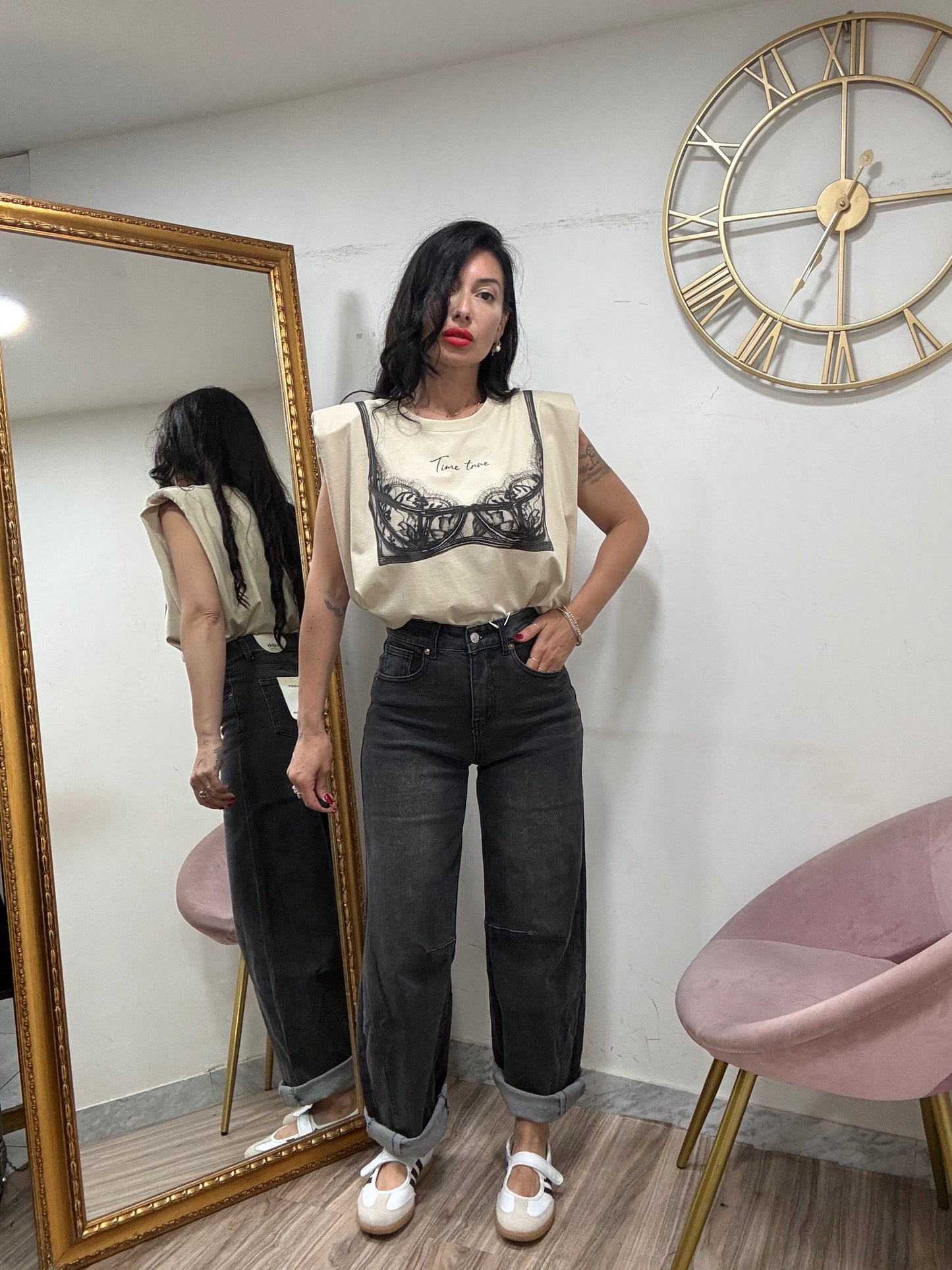 Canotta spallina reggiseno 1935