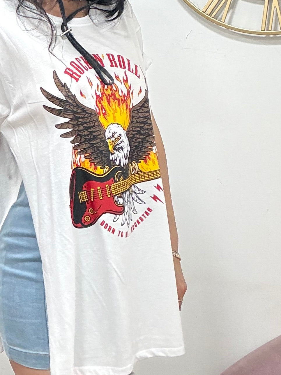 Max shirt mezza manica aperta lati