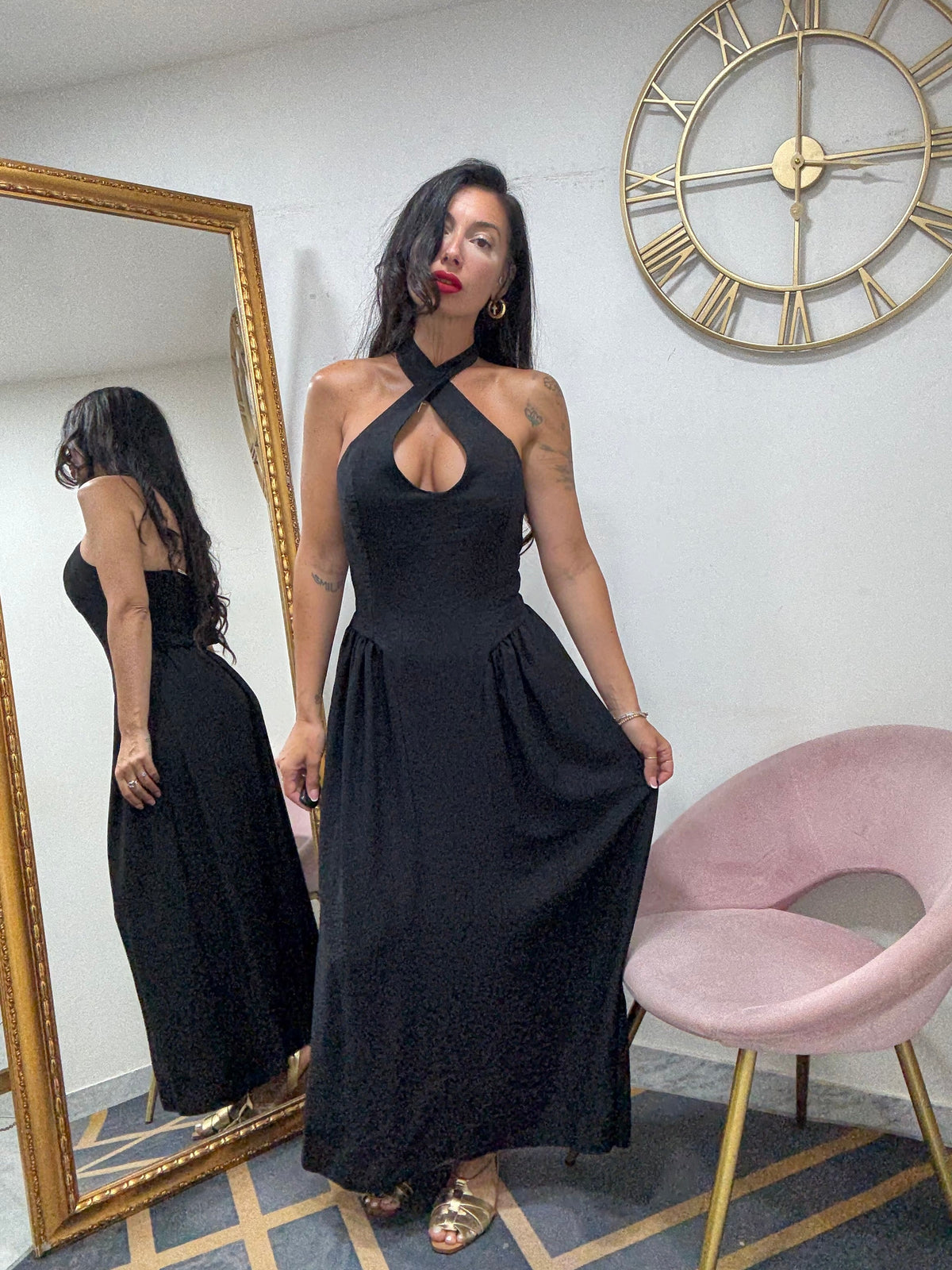 Dress mod lino 9869