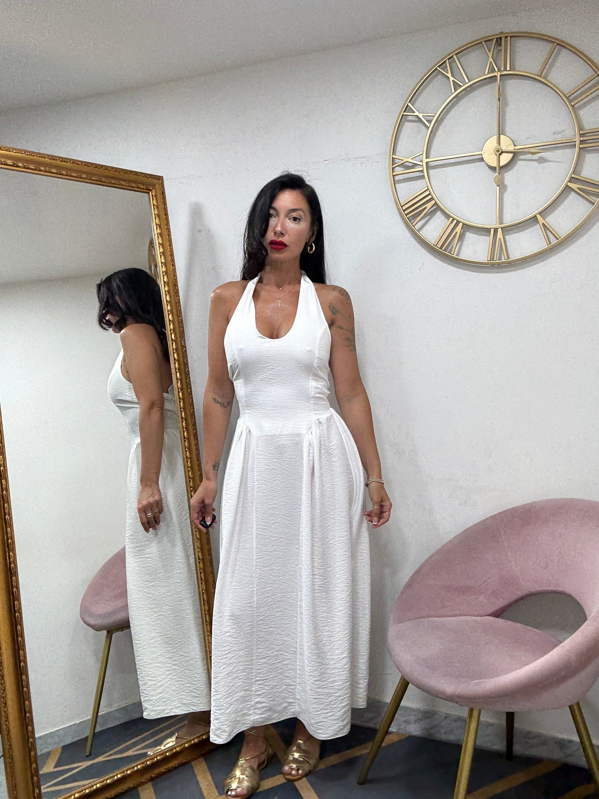 Dress mod lino 9869